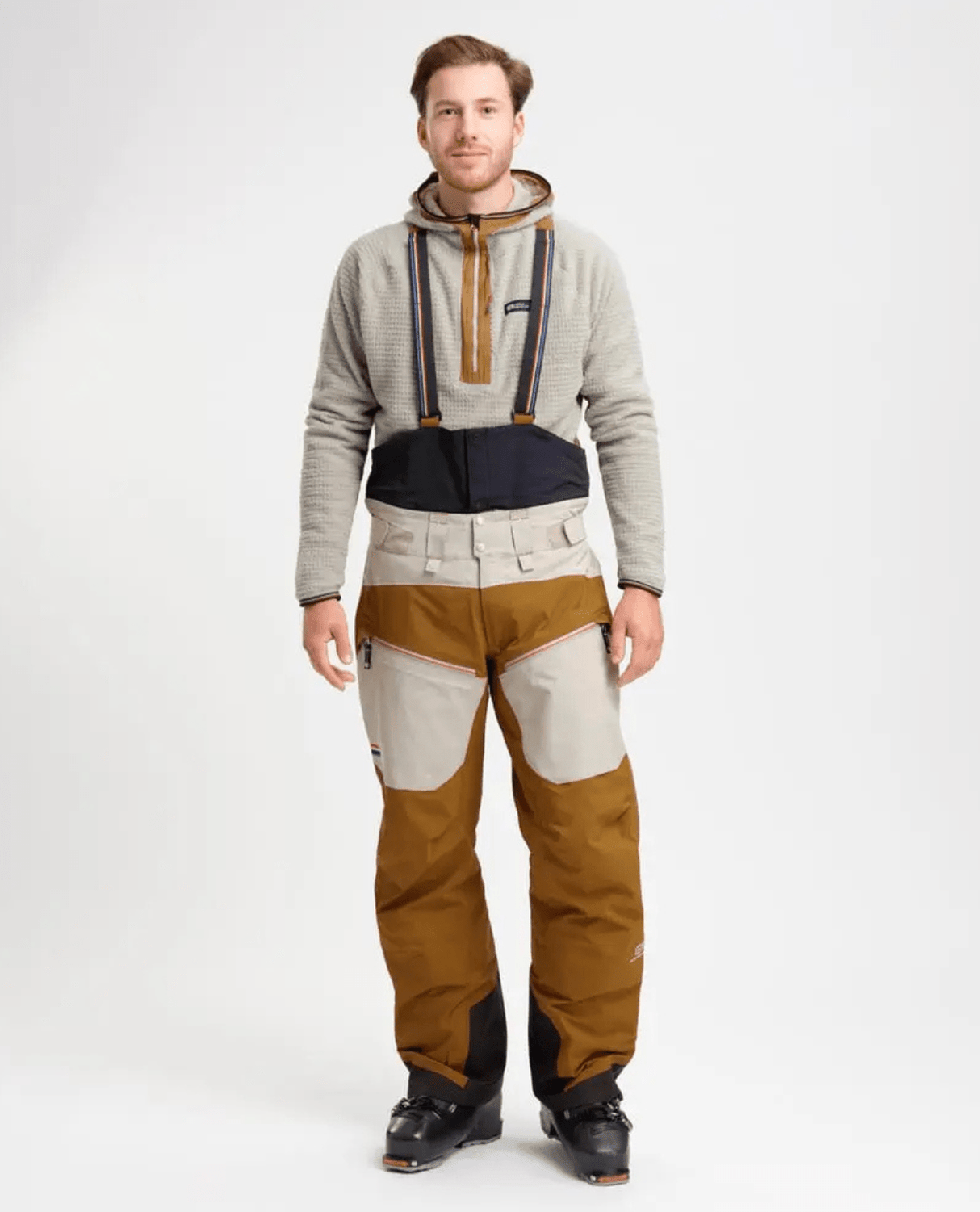 Elevenate Mens Bec de Rosses XI Pants - Pecan Brown - Skidbyxor - Alpingaraget