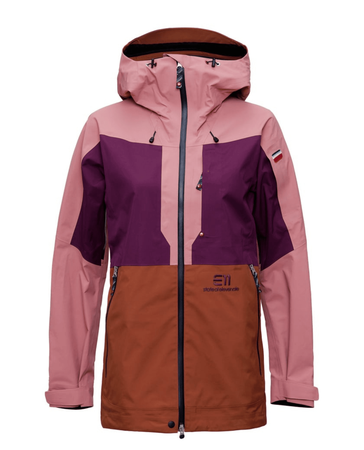 Elevenate Womens Pure 100 Jacket - Aubergine - Skidjackor - Alpingaraget