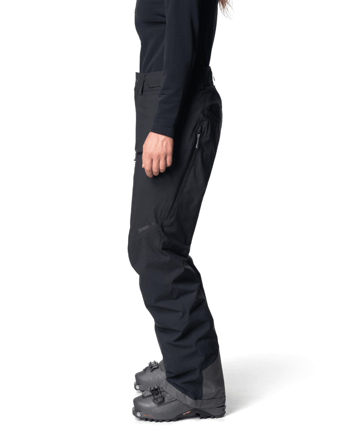 HOUDINI Womens Ride Insulated Pants - True Black - Skidbyxor - Alpingaraget