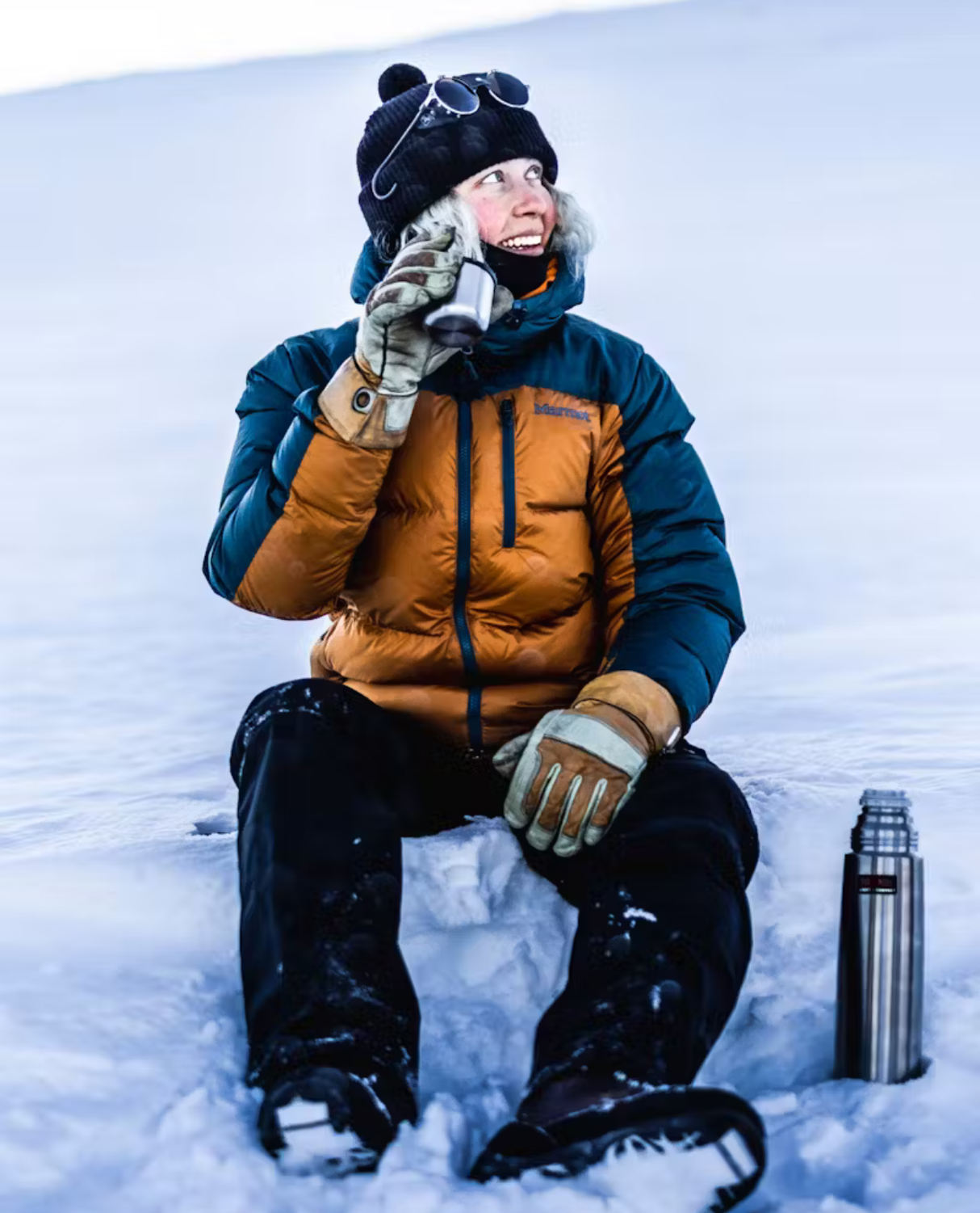 HESTRA Fält Guide Glove 5 Finger - Natural yellow/Offwhite - Alpingaraget