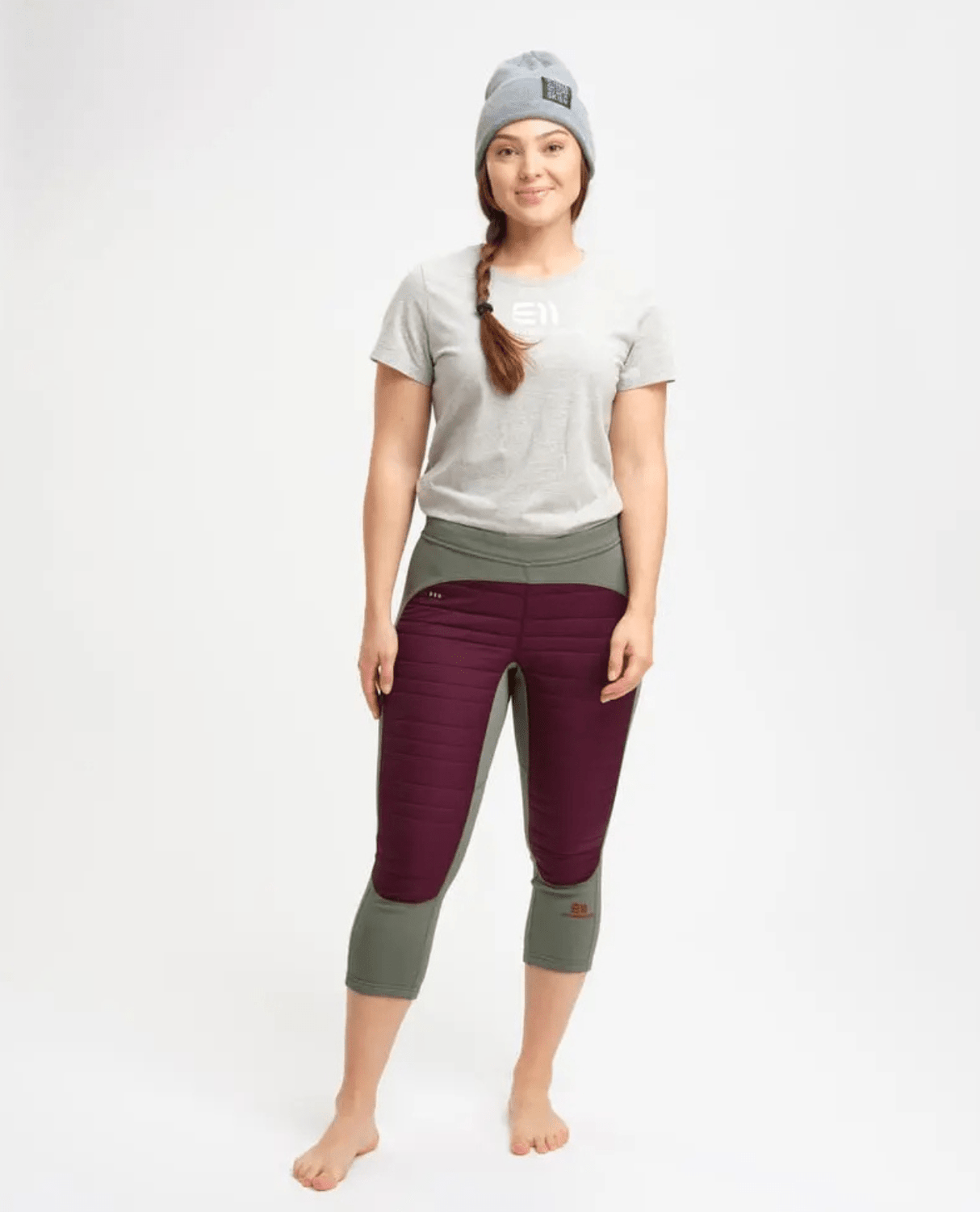 Elevenate Womens Fusion Stretch Pants - Aubergine Blocked - Mellanlager - Alpingaraget