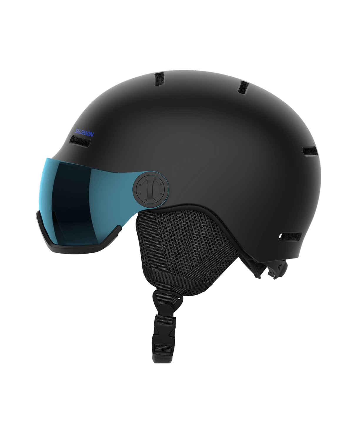 Salomon Orka Visor - Black - Juniorhjälmar - Alpingaraget