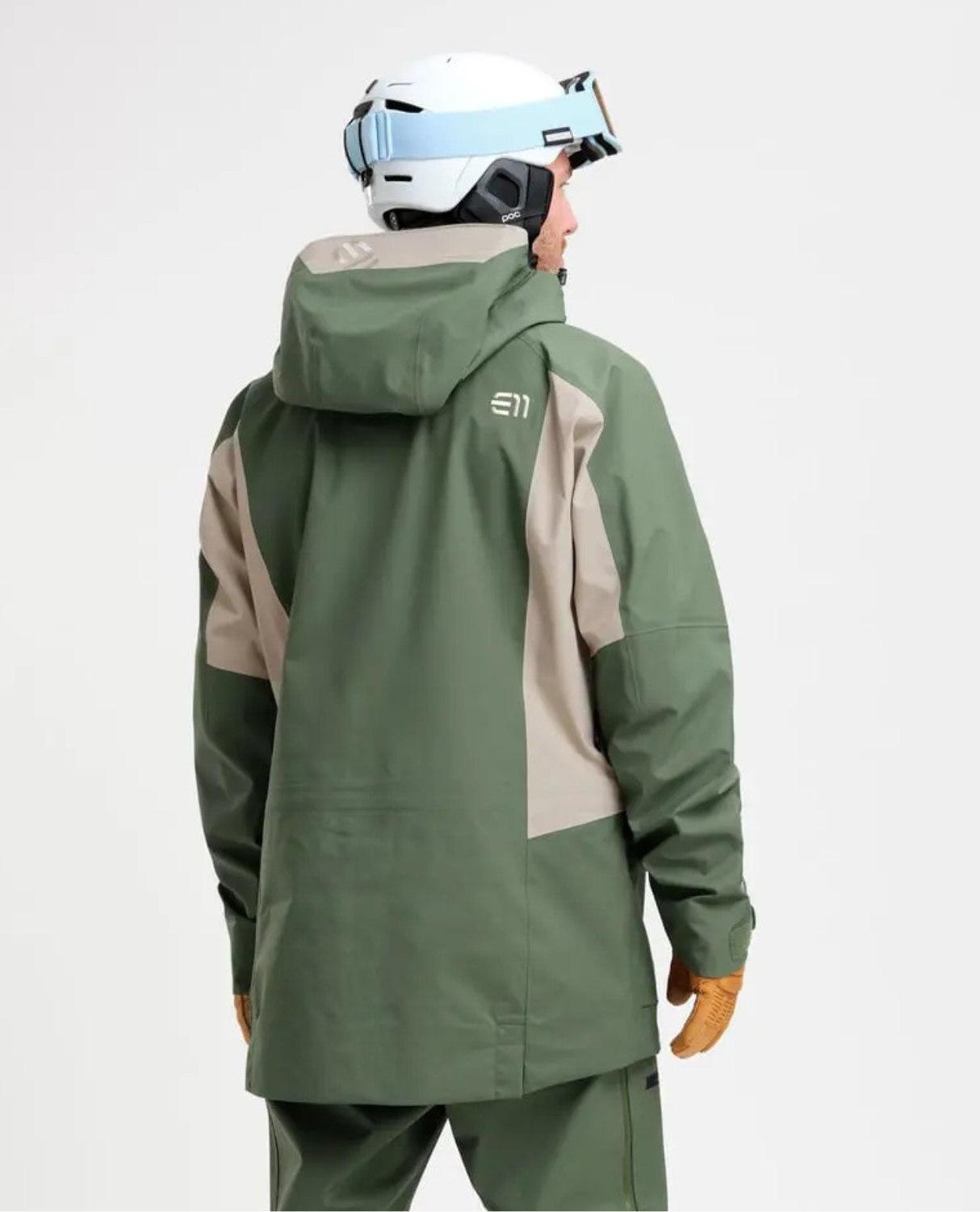 Elevenate Mens Pure 100 Jacket - Bronze Green - Alpingaraget