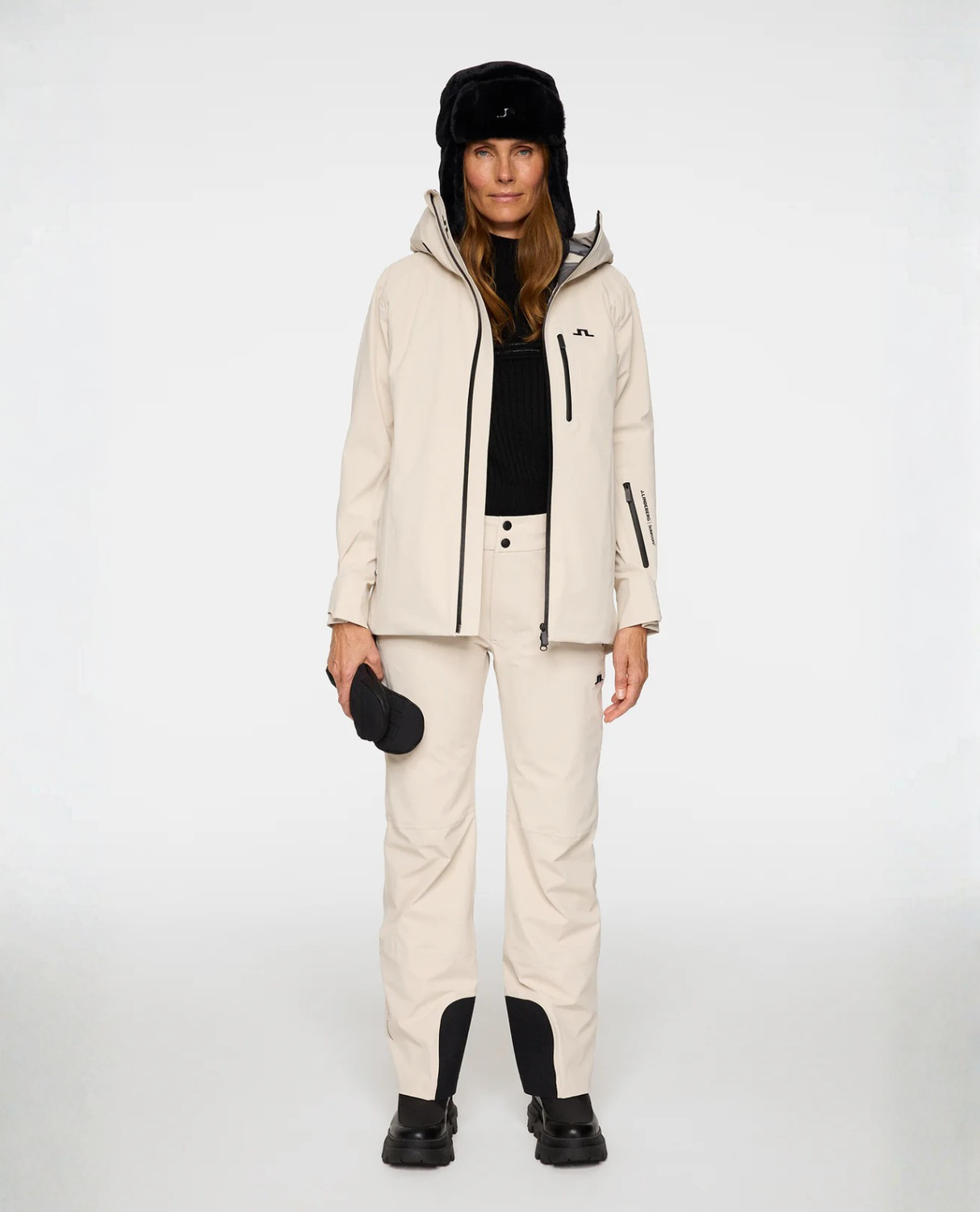 J.Lindeberg Women Solarcore Shell Jacket - Moonbeam - Alpingaraget