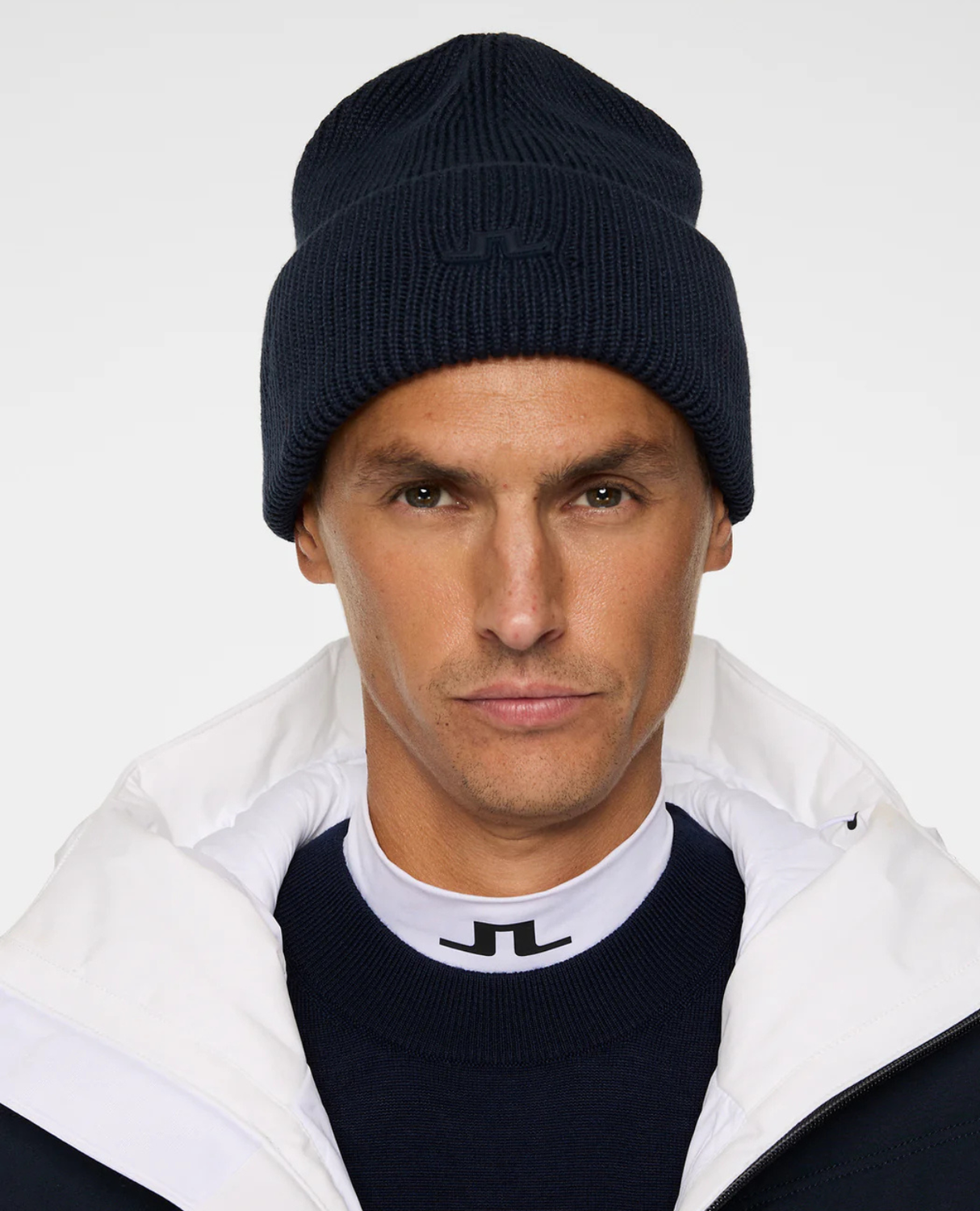 J.Lindeberg Karlos Beanie - JL Navy - Alpingaraget