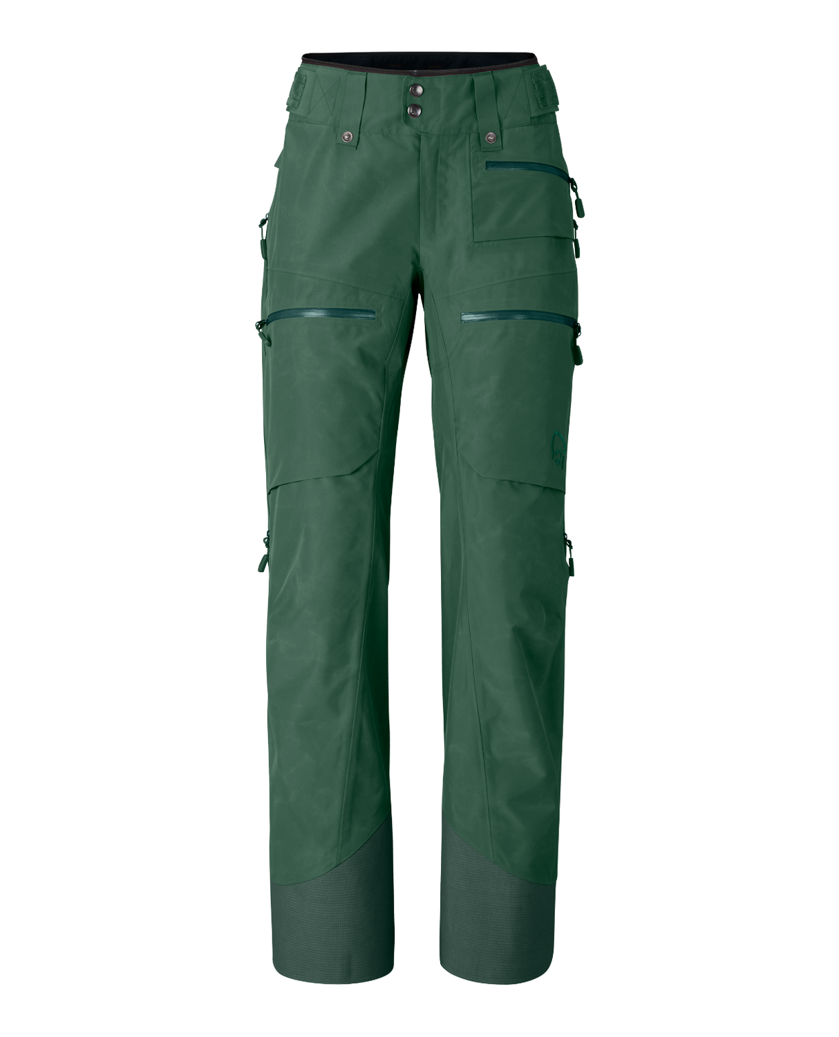 Norröna Women lofoten Gore-Tex Insulated Pants - Jungle Green - Alpingaraget