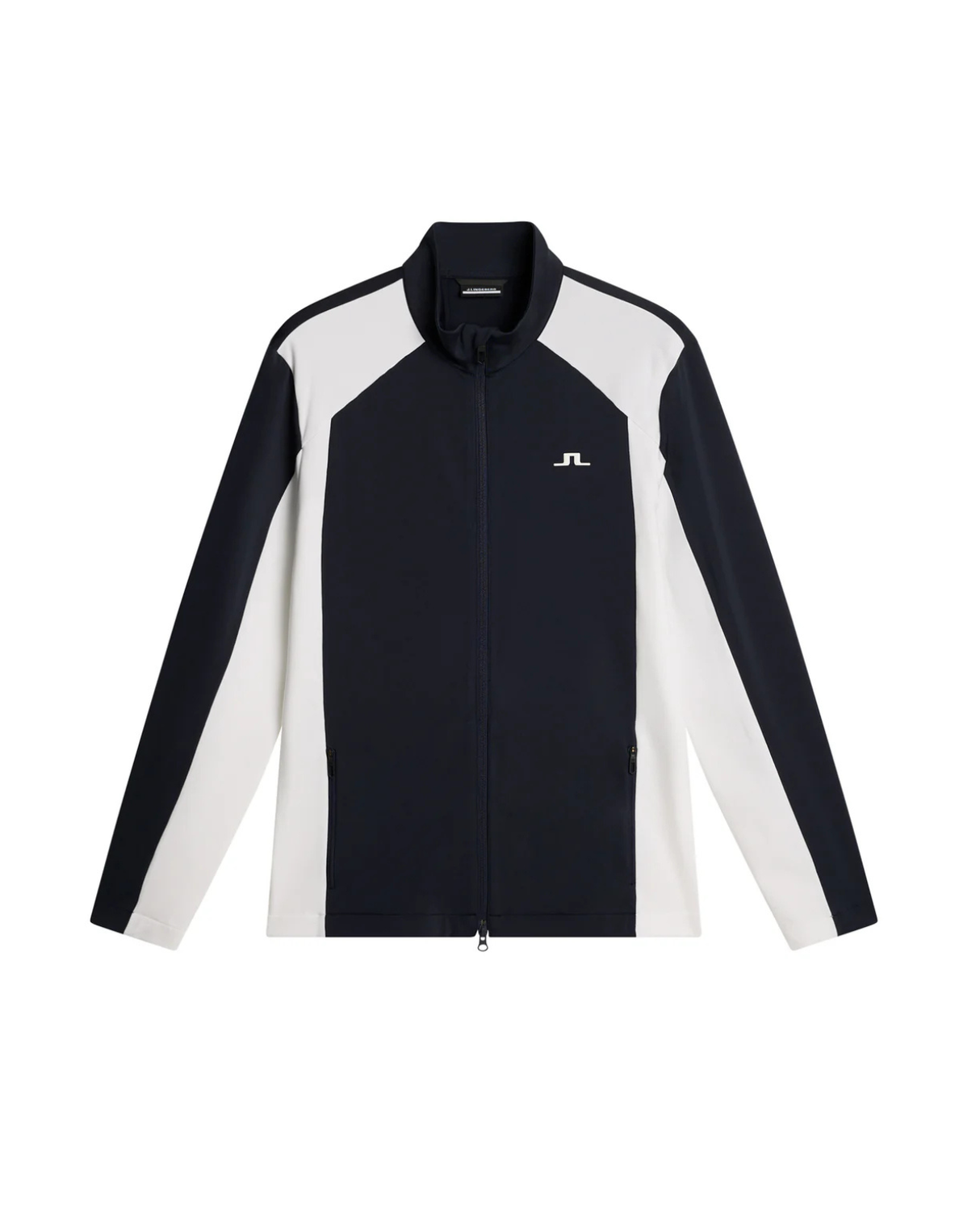 J.Lindeberg Men Banks Zip Mid Layer - JL Navy - Alpingaraget