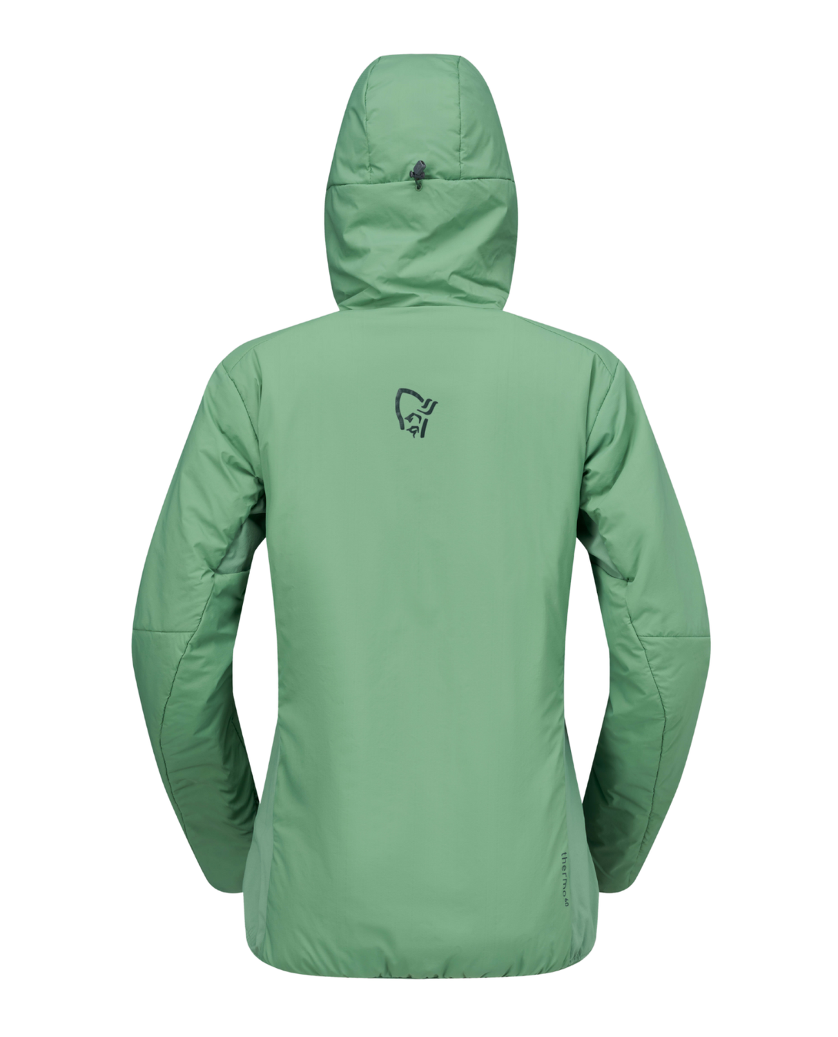 Norröna Women femund thermo60 Zip Hood - Dark Ivy - Alpingaraget