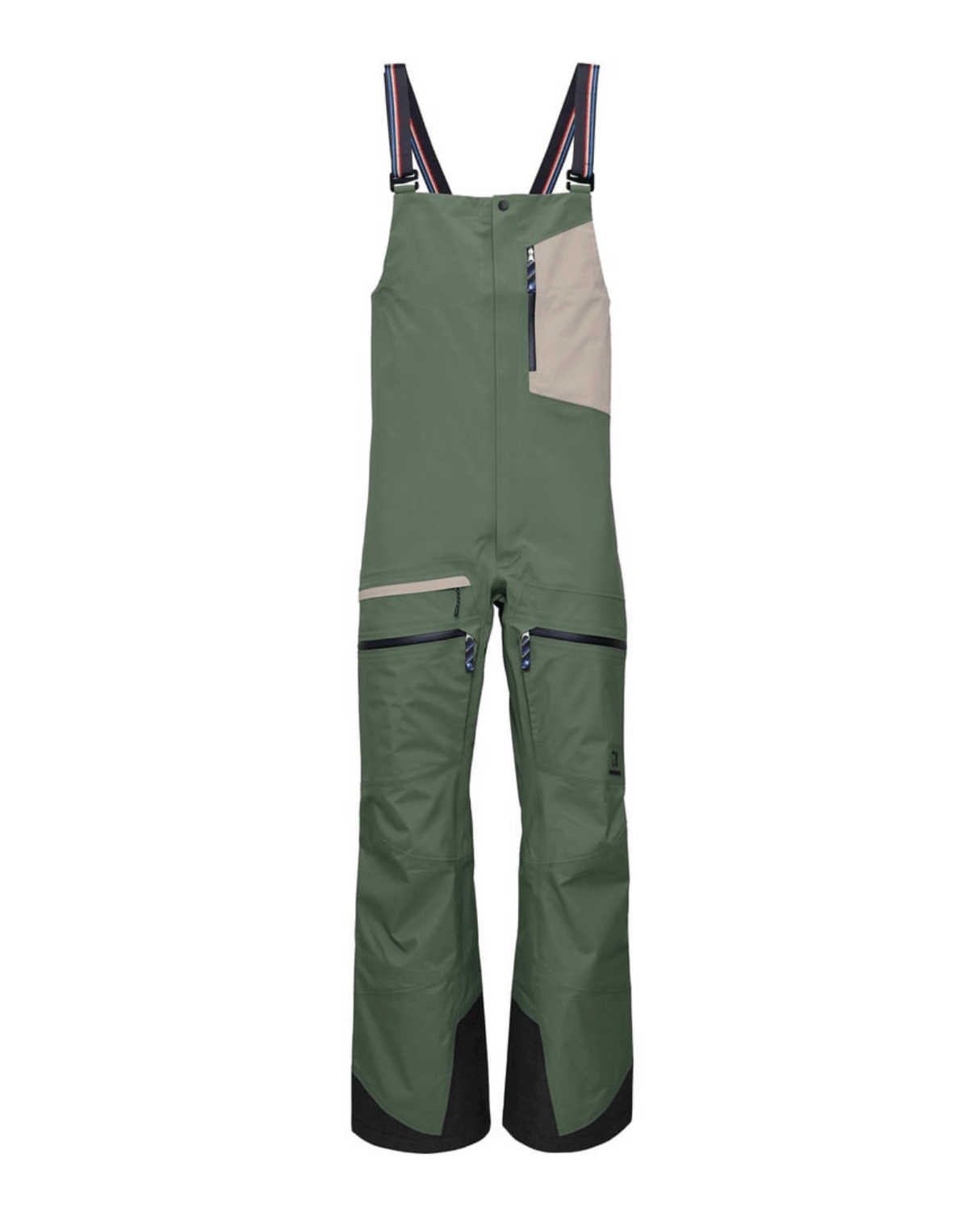 Elevenate Mens Pure Bib Pants - Bronze Green - Skidbyxor - Alpingaraget
