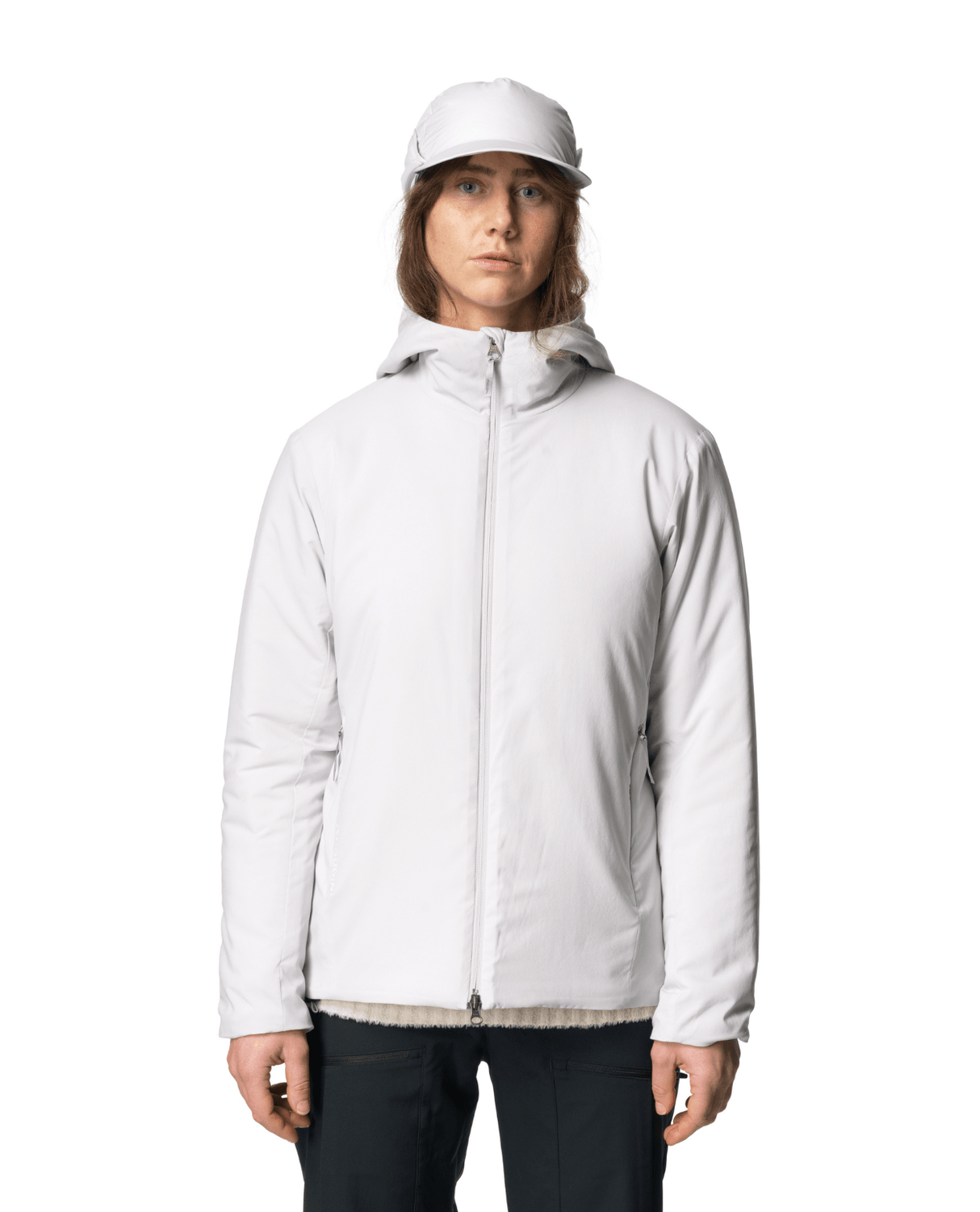 HOUDINI Womens Puff Up Insulated Houdi - A Touch Of Gray - Mellanlager - Alpingaraget