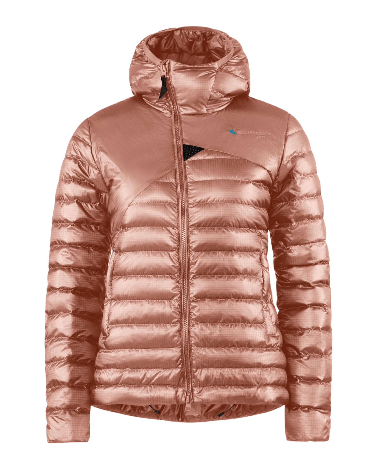 Klättermusen Lopt Hood Jacket Women - Cedar Rose - Mellanlager - Alpingaraget