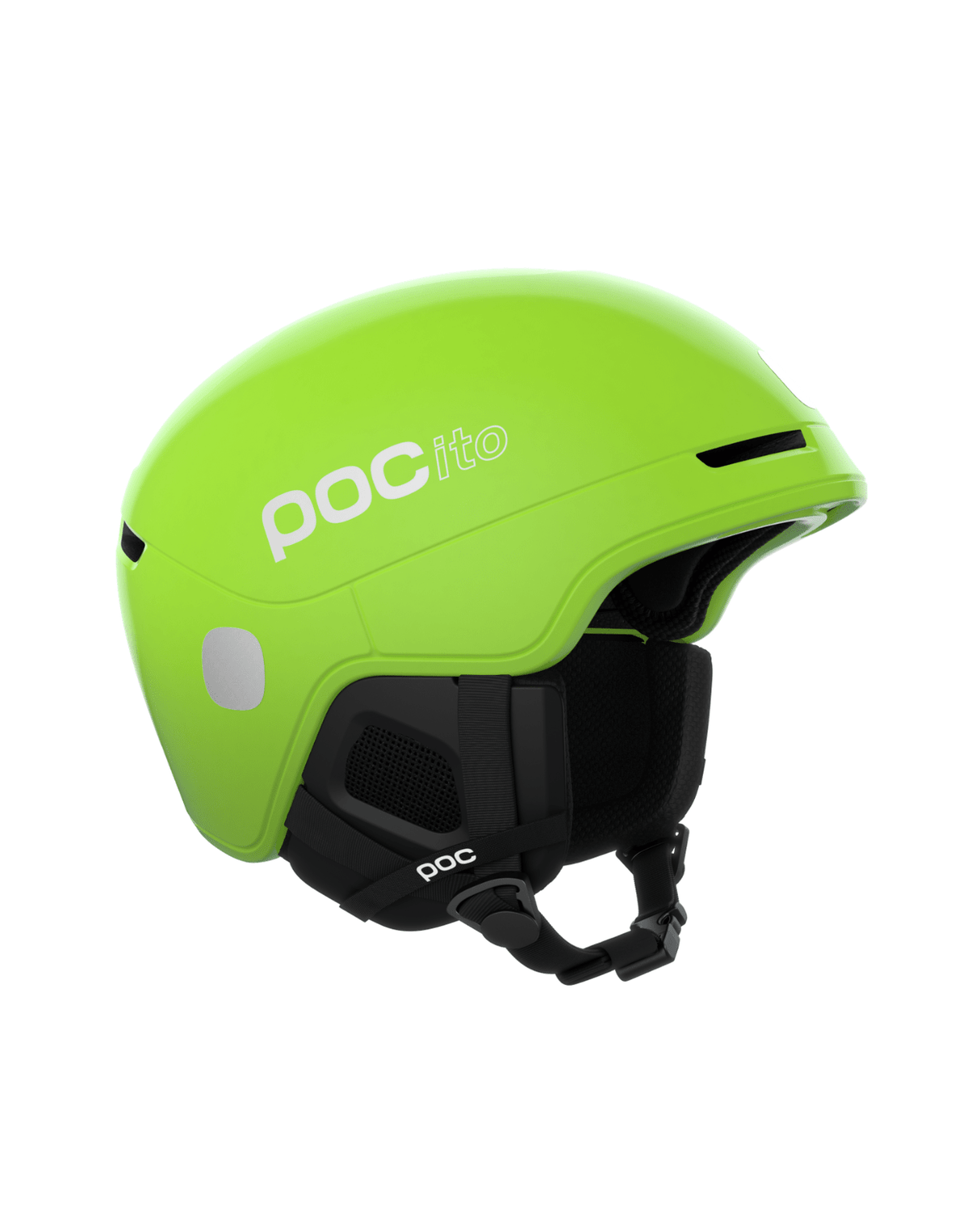 POC POCito Obex MIPS - Fluorescent Yellow/Green - Juniorhjälmar - Alpingaraget