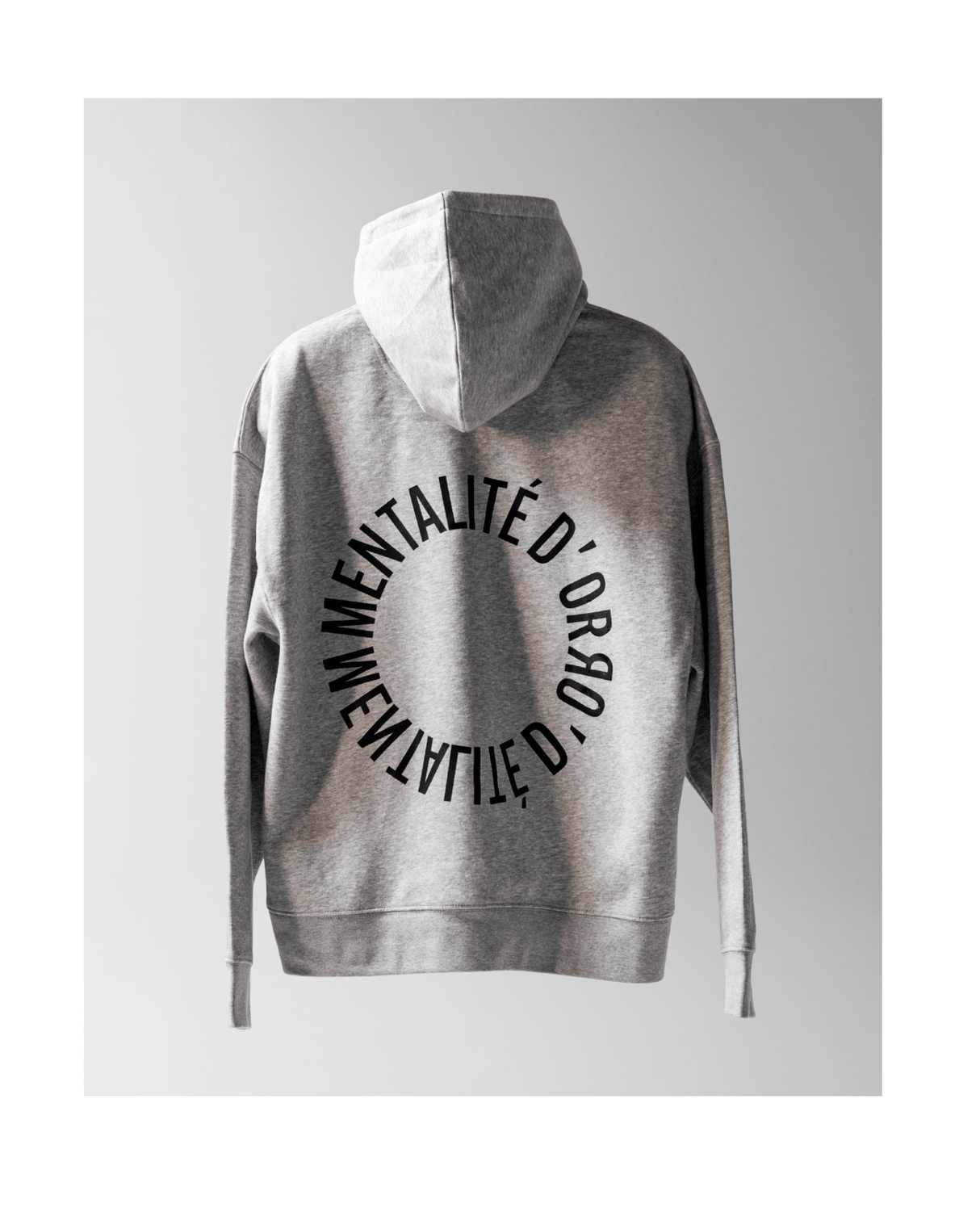 Mentalité d´Or Circle Hoodie - Grey - Övrigt - Alpingaraget