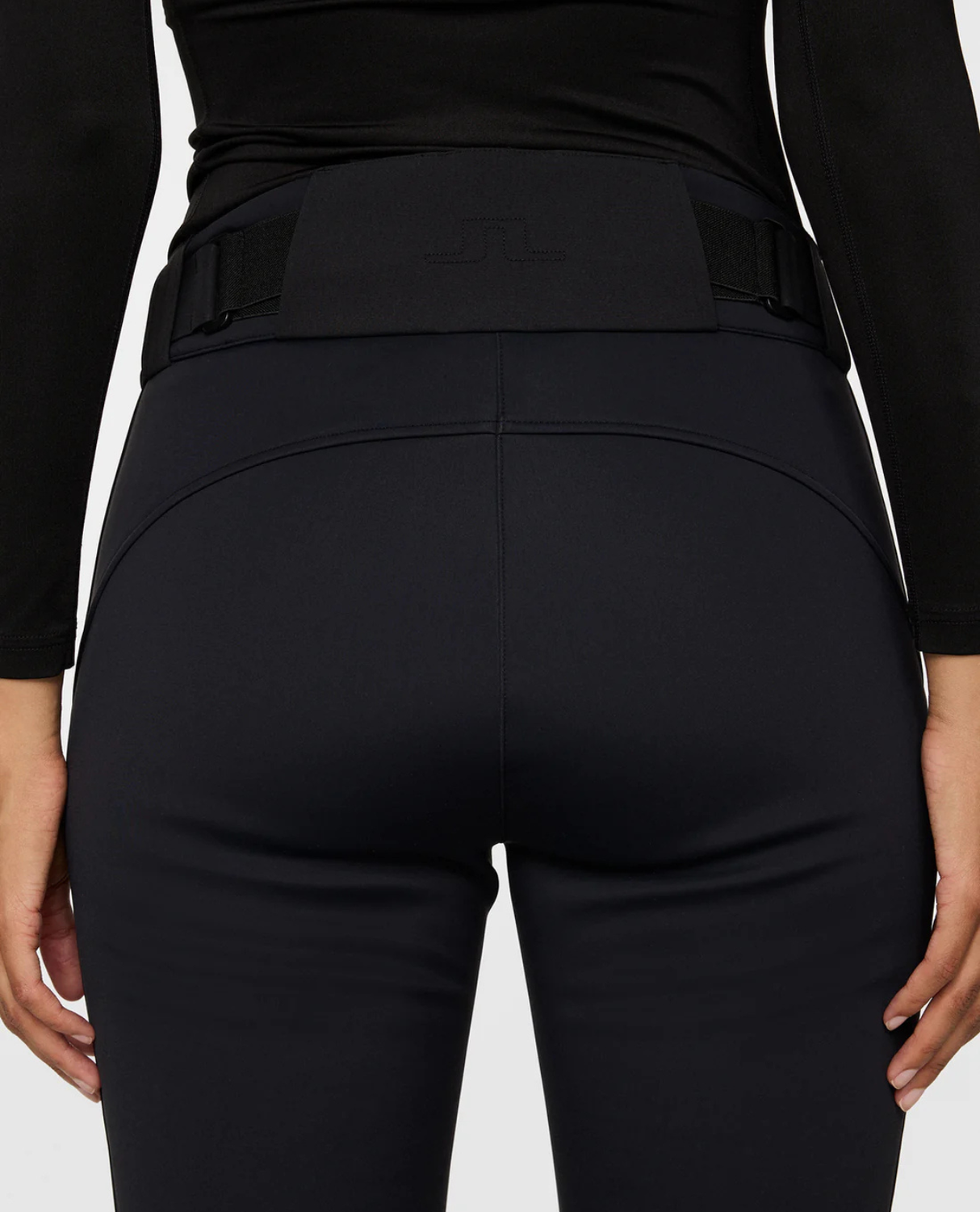 J.Lindeberg Women Stanford Softshell Ski Pant - Black - Alpingaraget