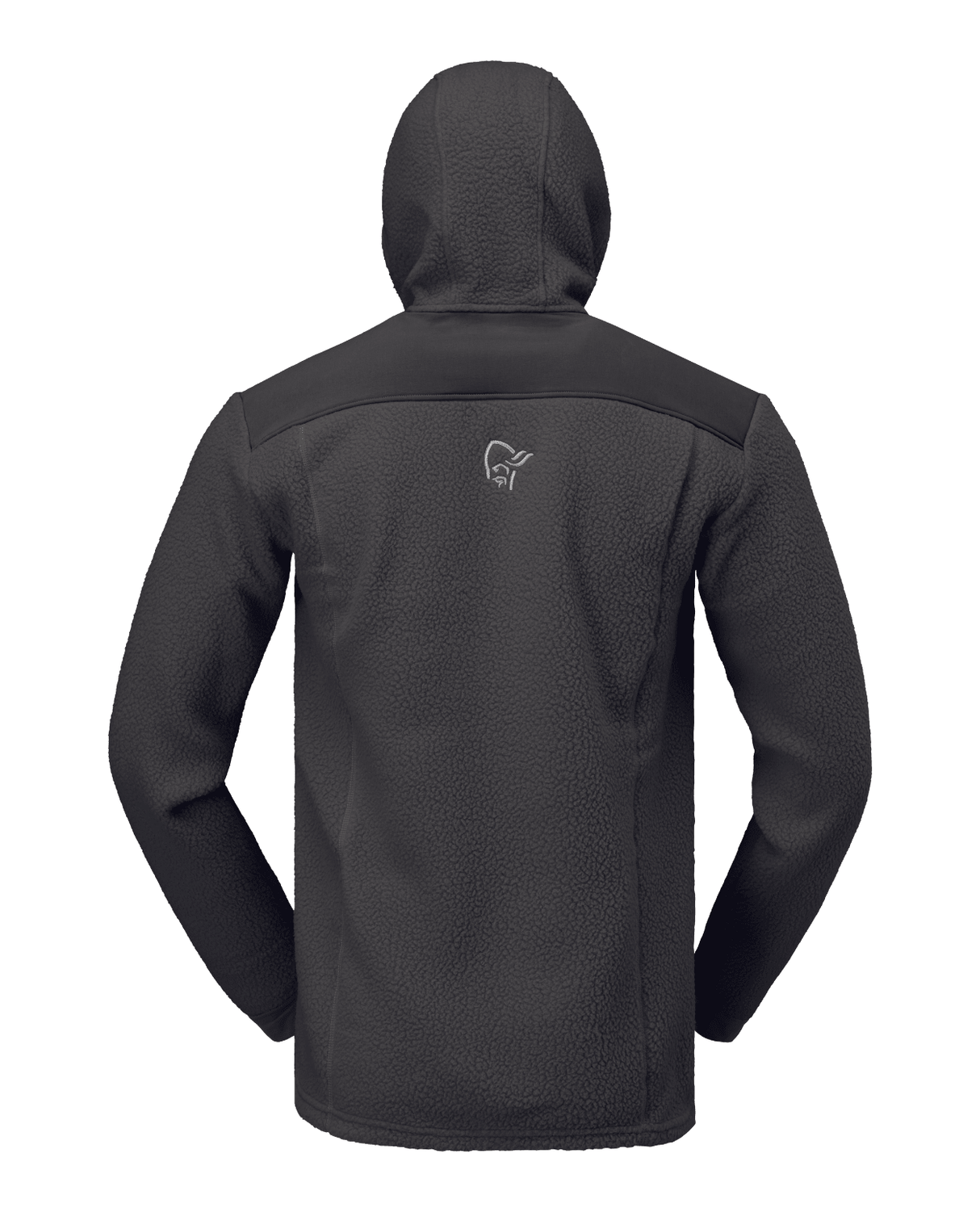 Norröna Men Trollveggen Warm3 Zip Hood - Phantom - Mellanlager - Alpingaraget