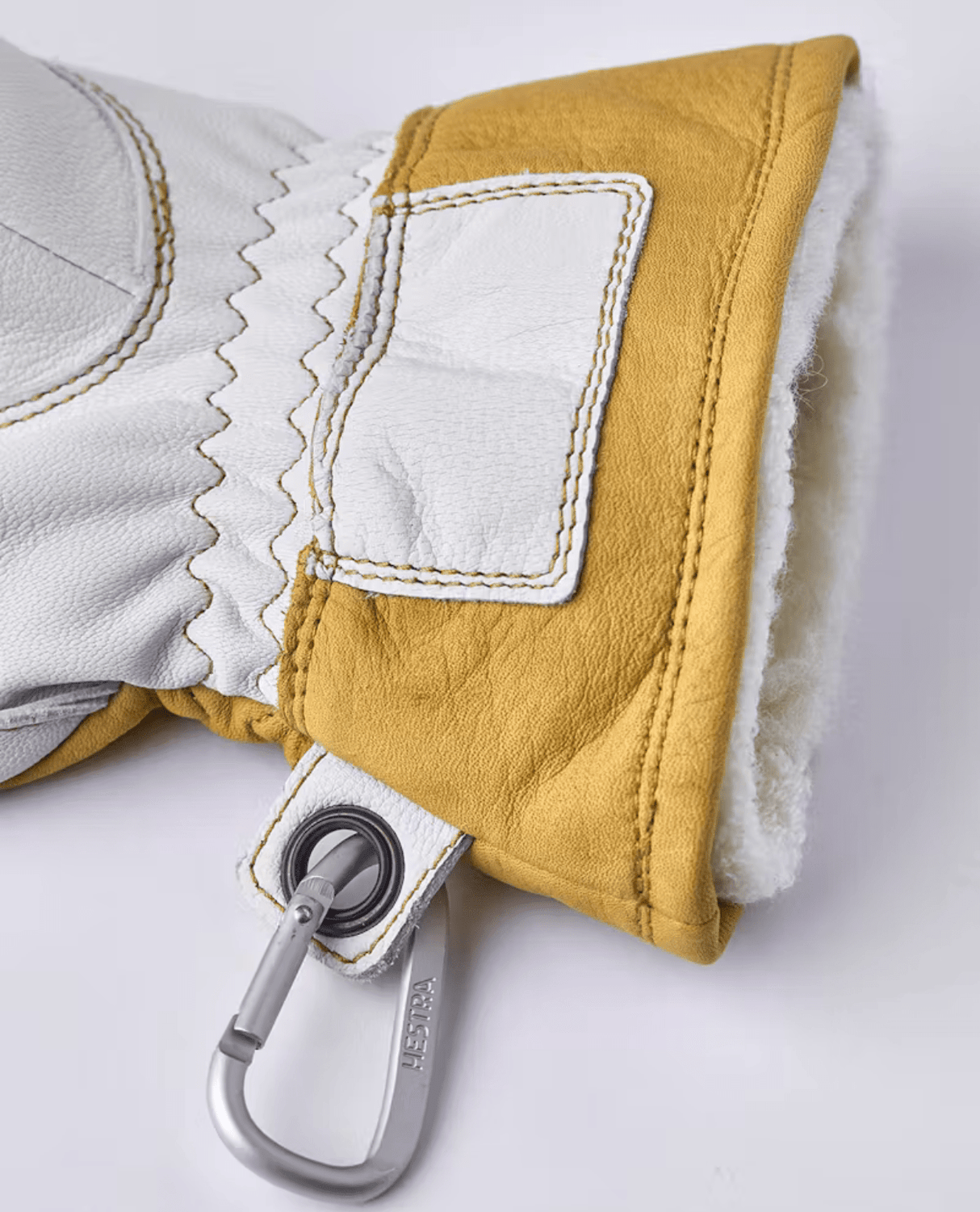 HESTRA Fält Guide Glove 5 Finger - Natural Yellow/Offwhite - Handskar - Alpingaraget