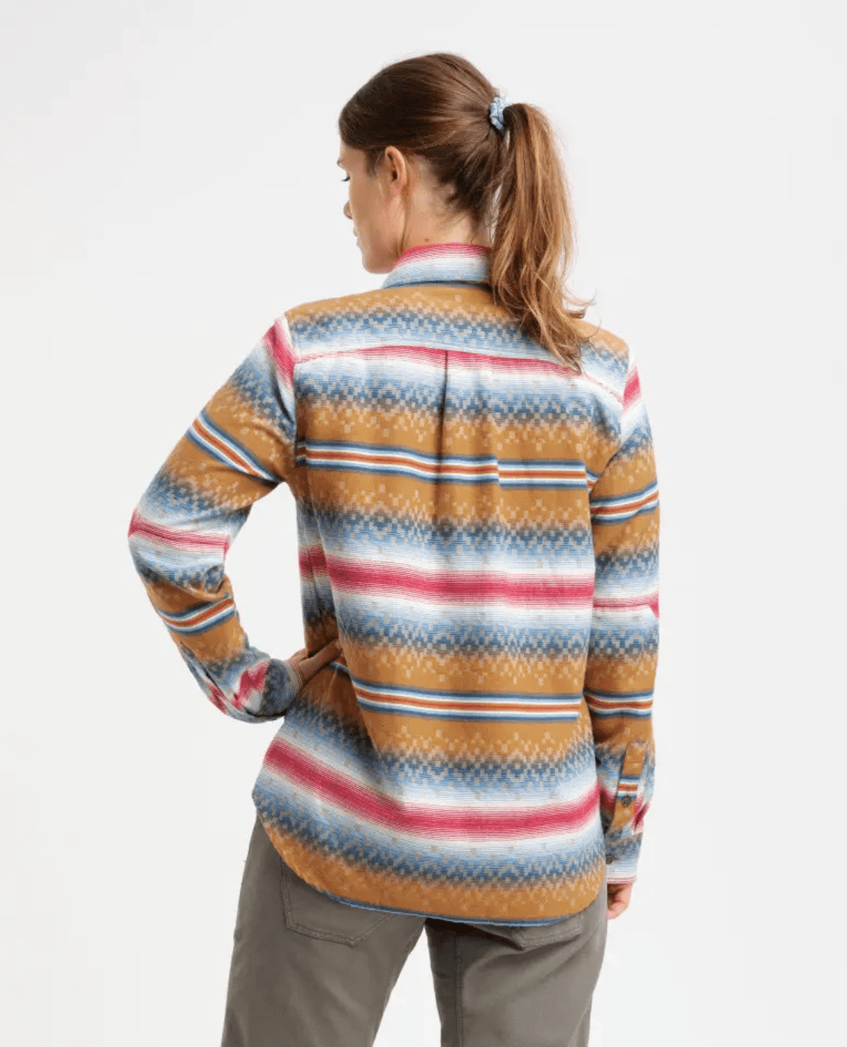 Elevenate Womens Verbier Shirt - Pecan Brown - Överdelar - Alpingaraget