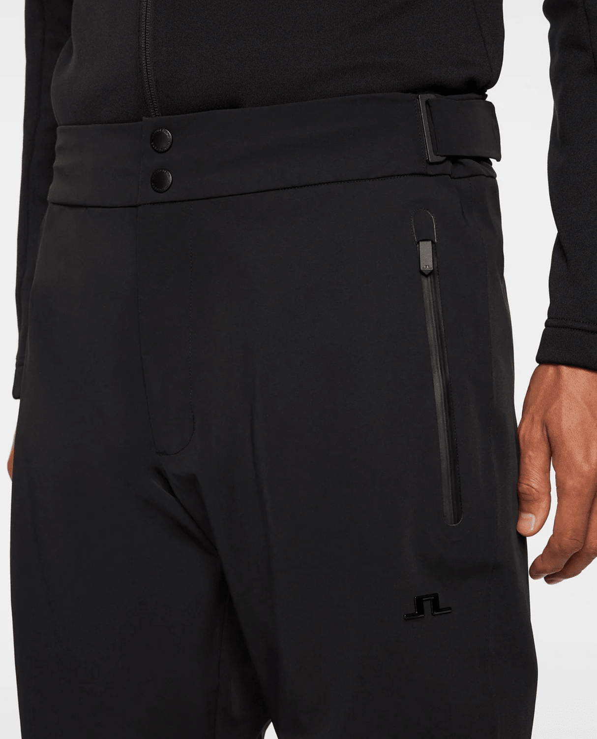 J.Lindeberg Men Solarcore Shell Pant - Black - Skidbyxor - Alpingaraget