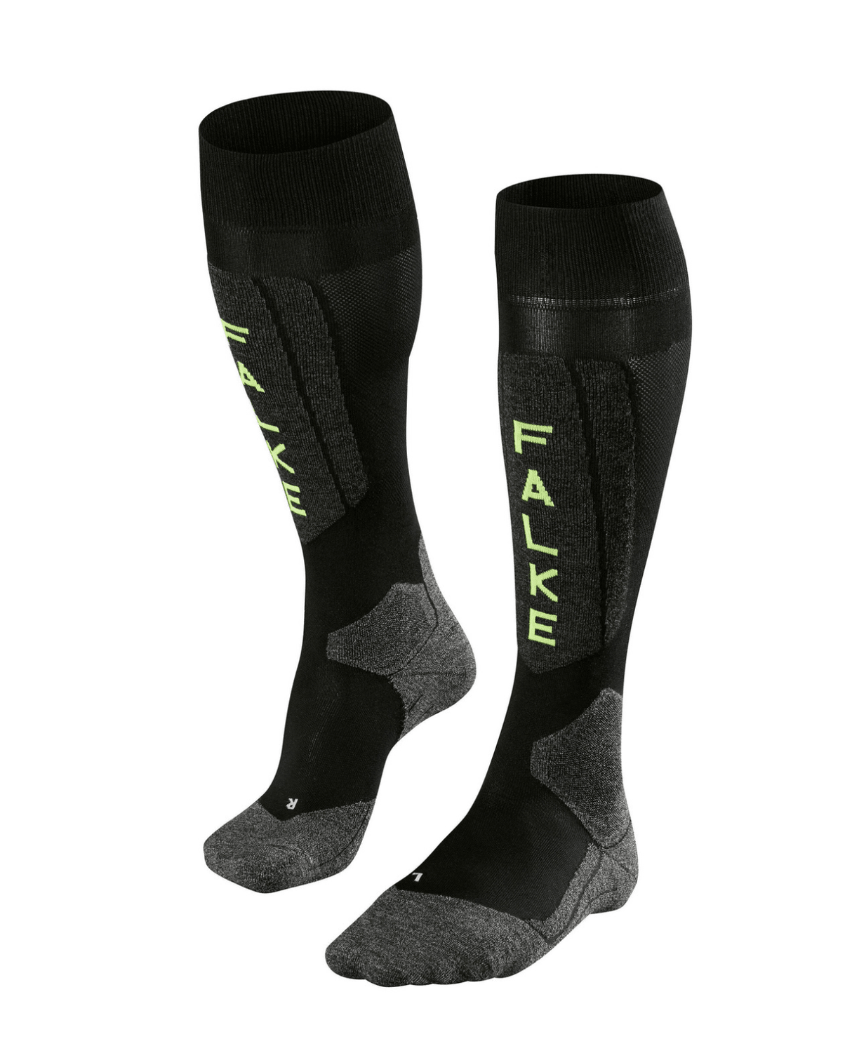 FALKE SK5 Expert Men Skiing Knee - high socks - Black - Lightning - Strumpor - Alpingaraget