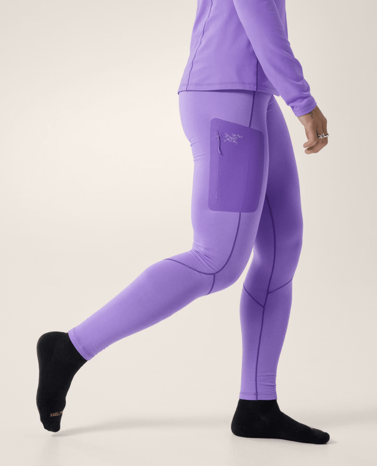 Arc'teryx Women Rho Bottom - Aster / Lt Iola - Underställ - Alpingaraget
