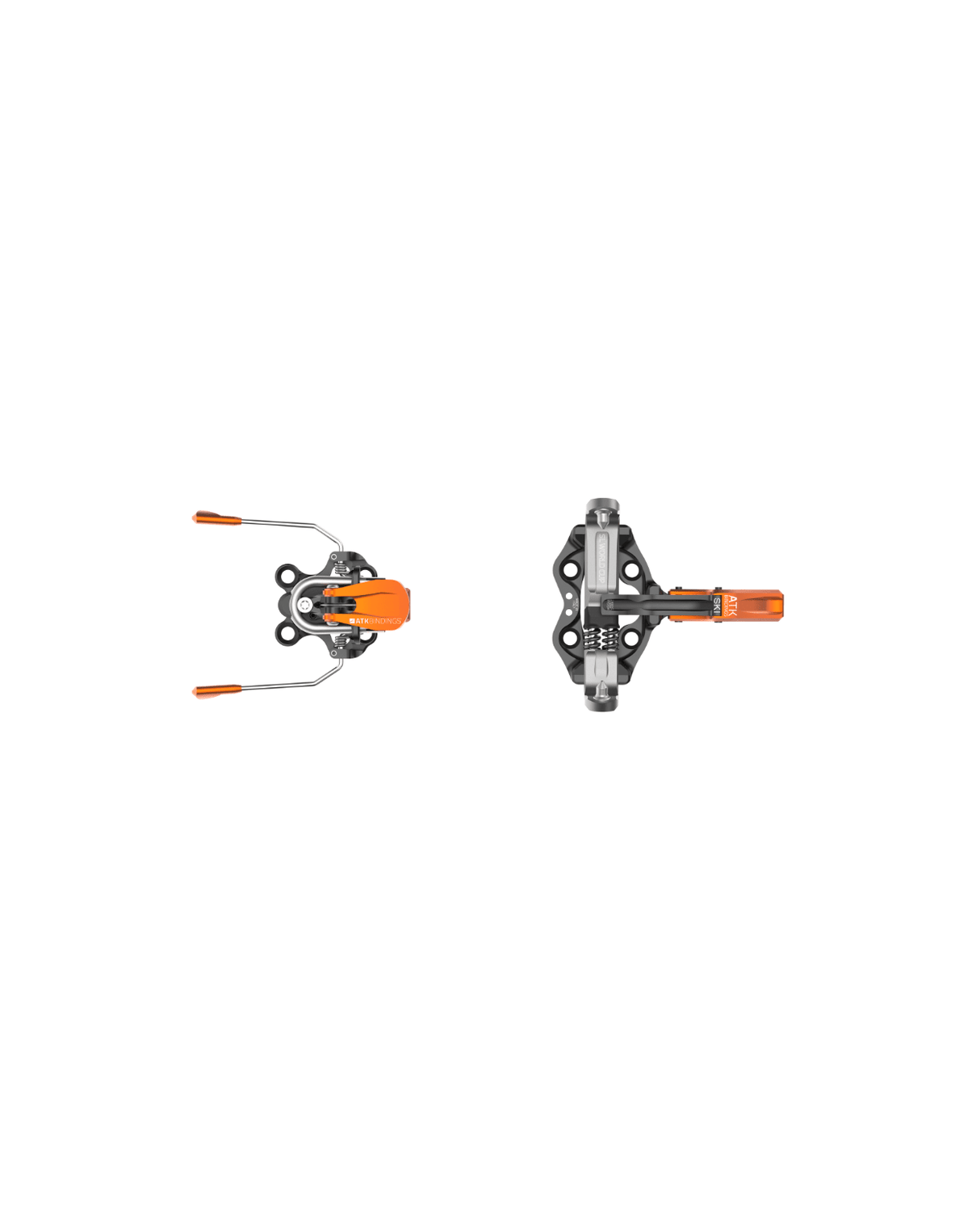 ATK SL Brake World Cup - Orange Titanium Black - Topptursbindningar - Alpingaraget