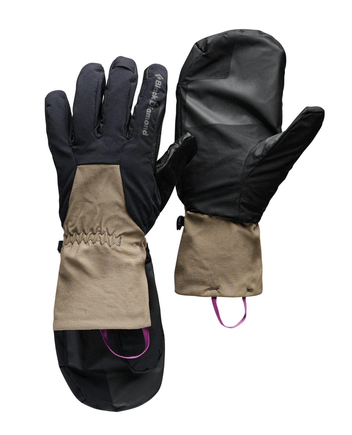 Black Diamond Cirque Gloves - Black - Walnut - Handskar - Alpingaraget