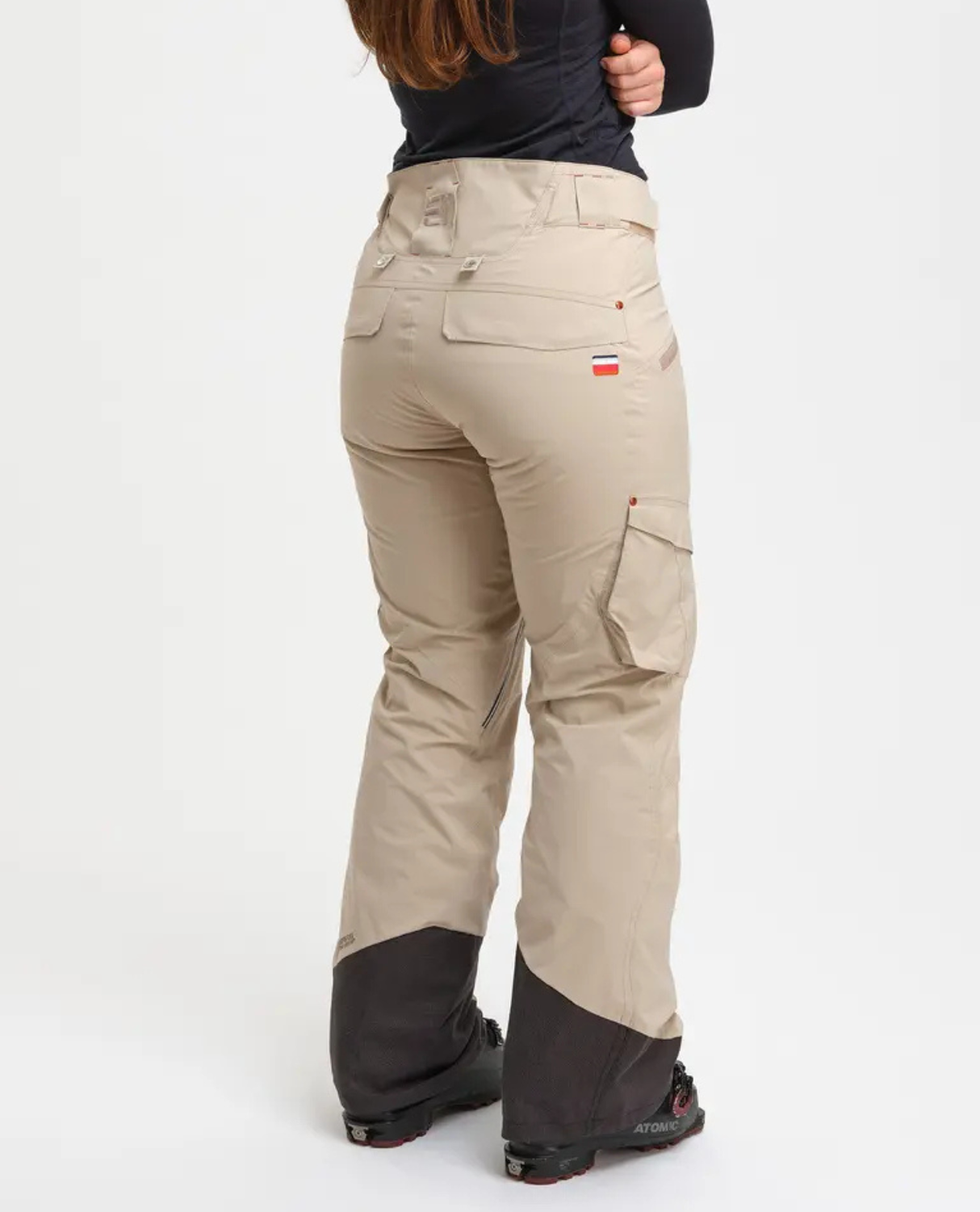 Elevenate Womens Lavancher Cargo Pants - Ginger Beige - Alpingaraget