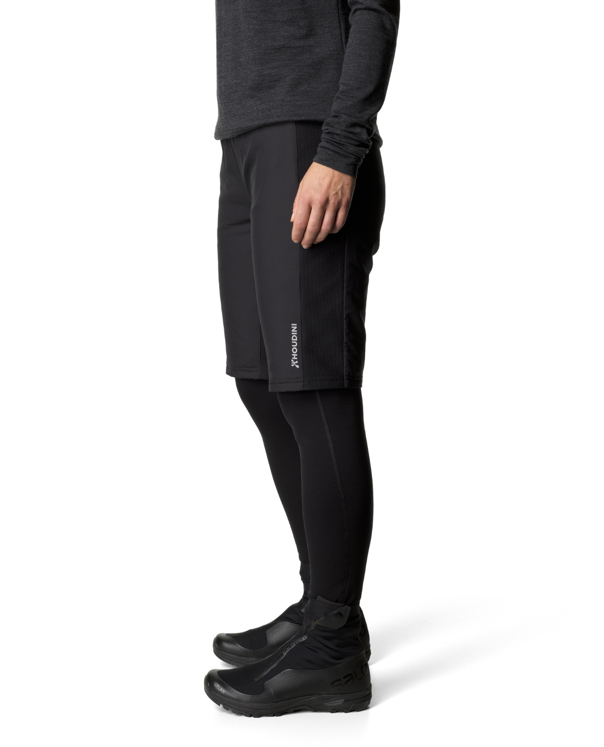 Houdini Women Moonwalk Shorts - True Black - Alpingaraget