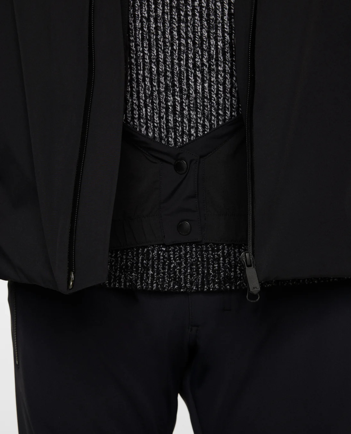 J.Lindeberg Men Oak Down Jacket - Black - Alpingaraget