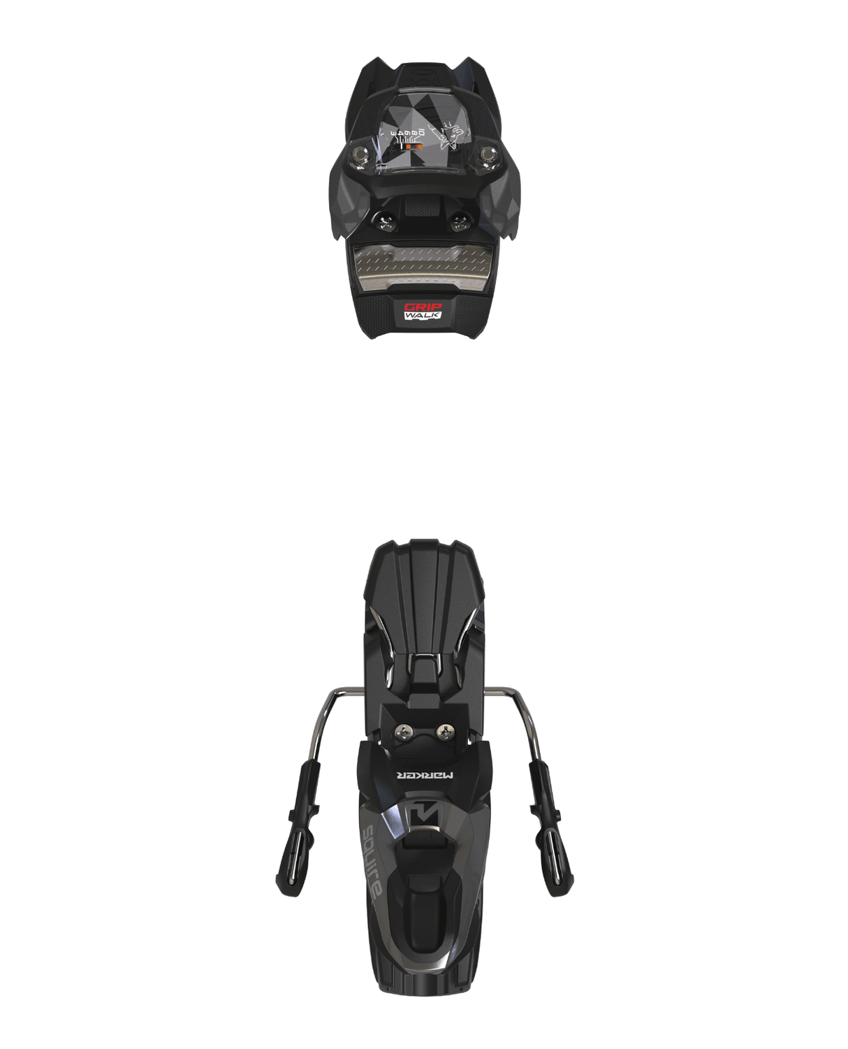 Marker Squire 10 - Black/Anthracite - Juniorbindningar - Alpingaraget