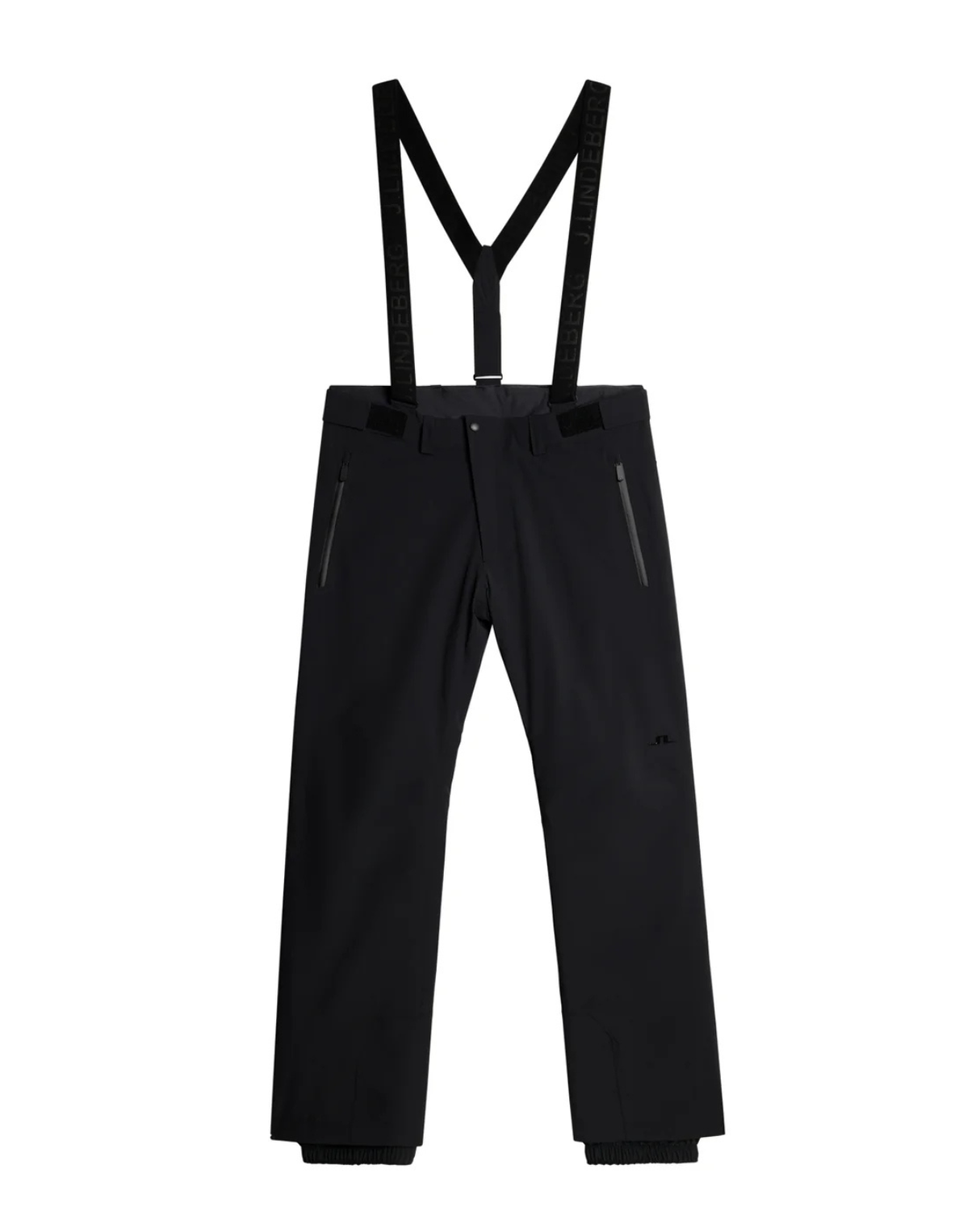 J.Lindeberg Men Alta Suspender Pants - Black - Alpingaraget