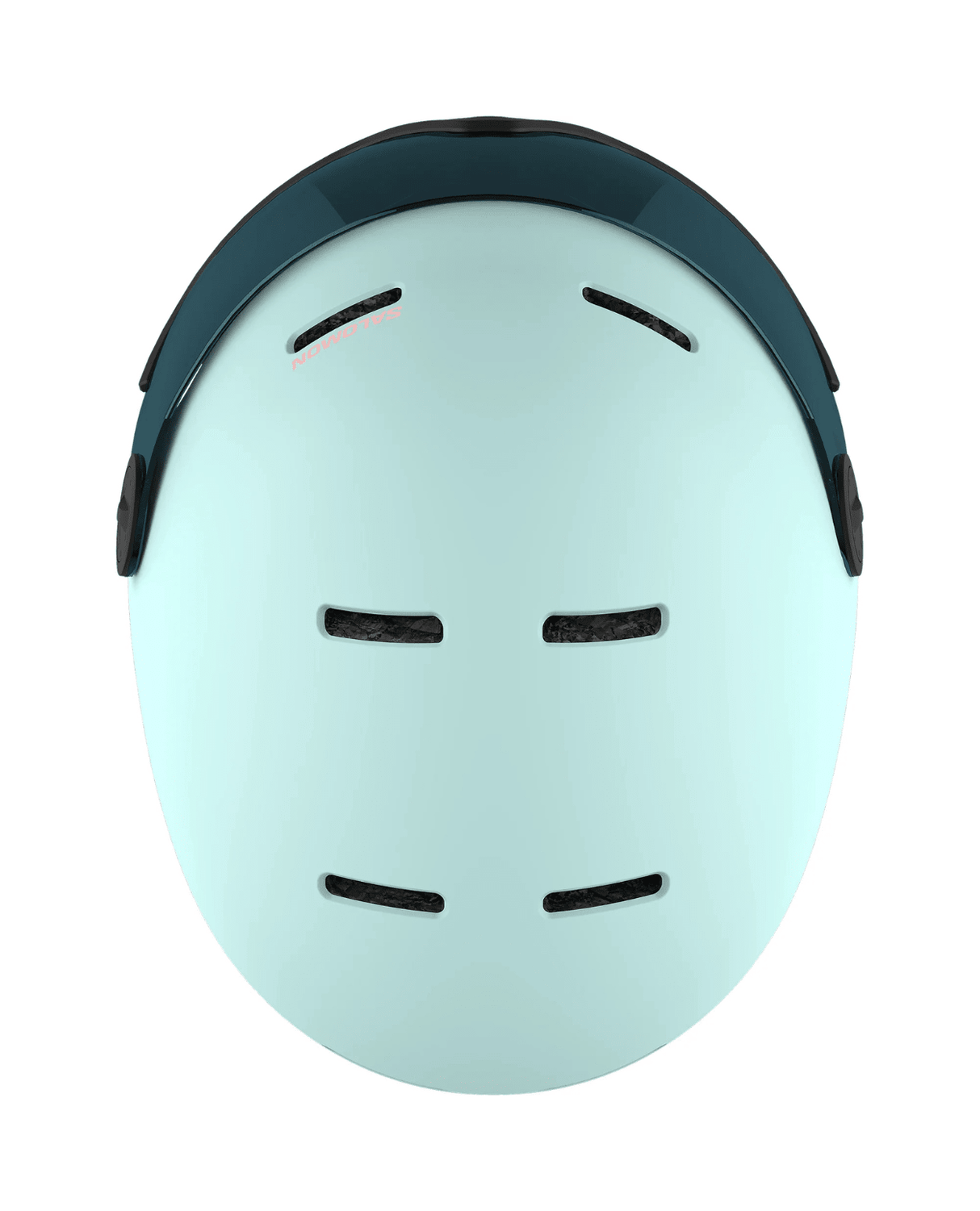 Salomon Orka Visor - Bleached Aqua - Juniorhjälmar - Alpingaraget