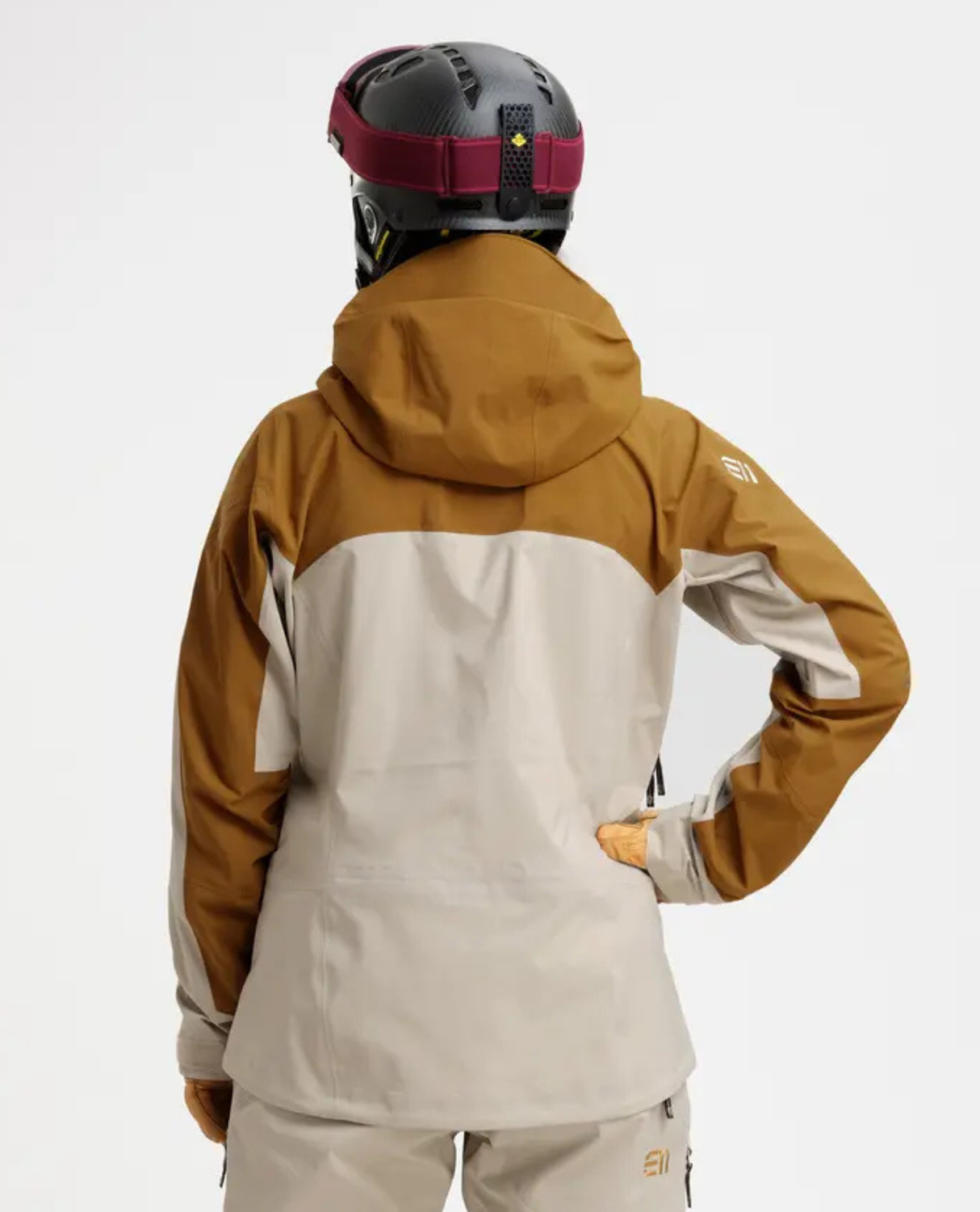 Elevenate Womens Bec de Rosses XI Jacket - Pecan Brown - Alpingaraget