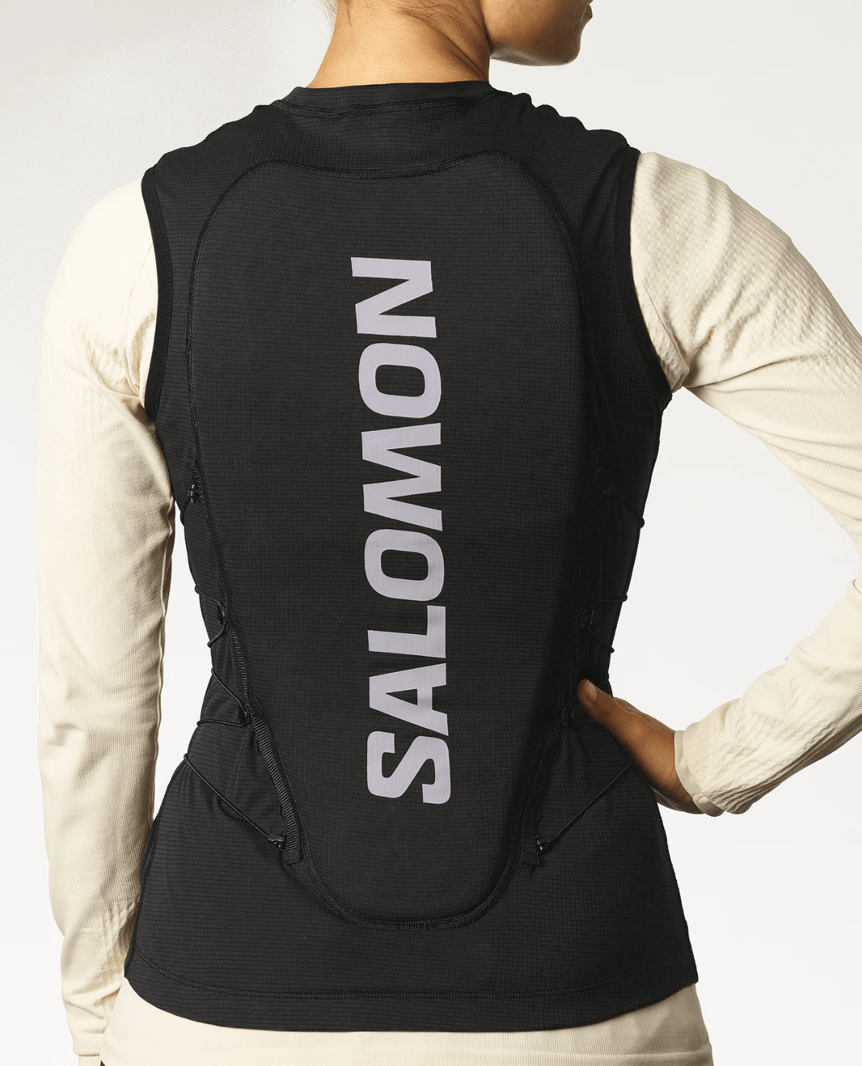 Salomon Flexcell Prime Women - Black - Ryggskydd - Alpingaraget