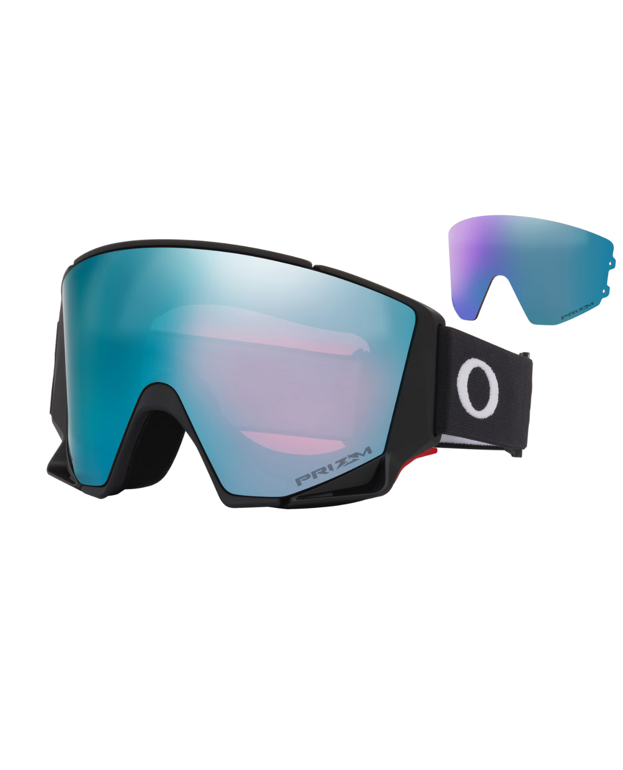 Oakley Flow Scape M - Matte Black/ Prizm Sapphire & Prizm Iced - Alpingaraget
