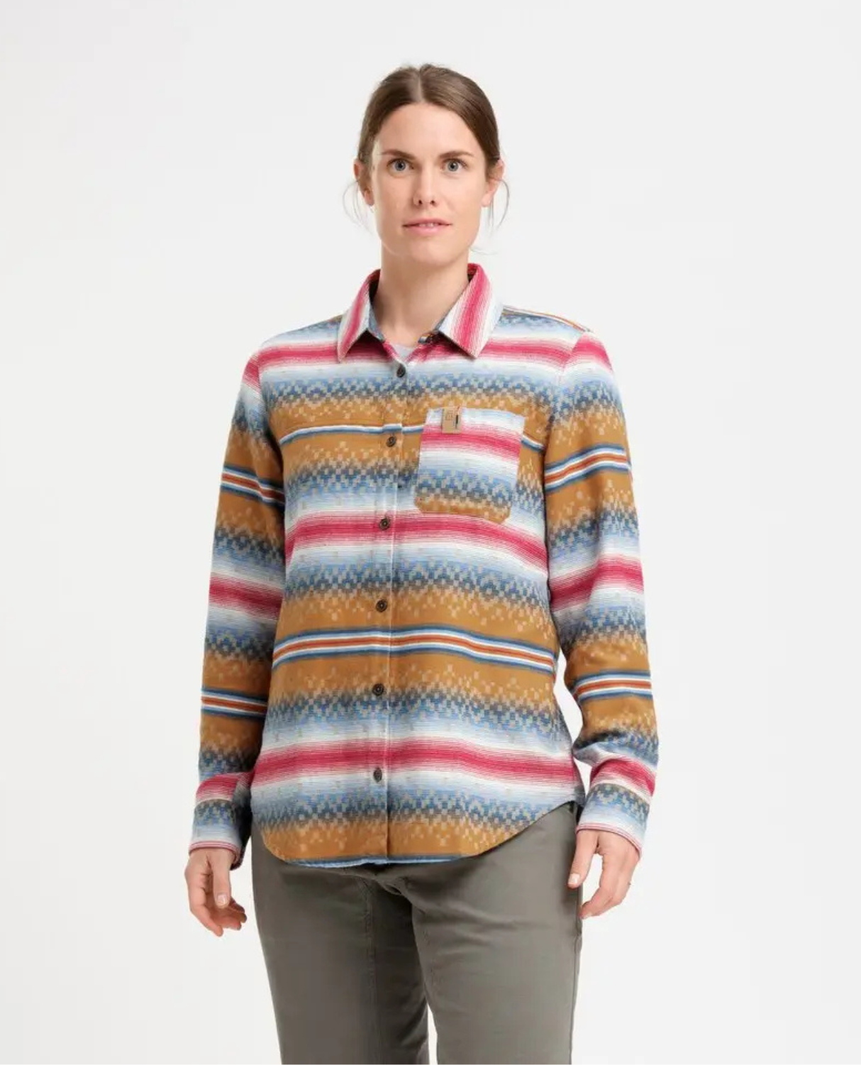 Elevenate Womens Verbier Shirt - Pecan Brown - Alpingaraget