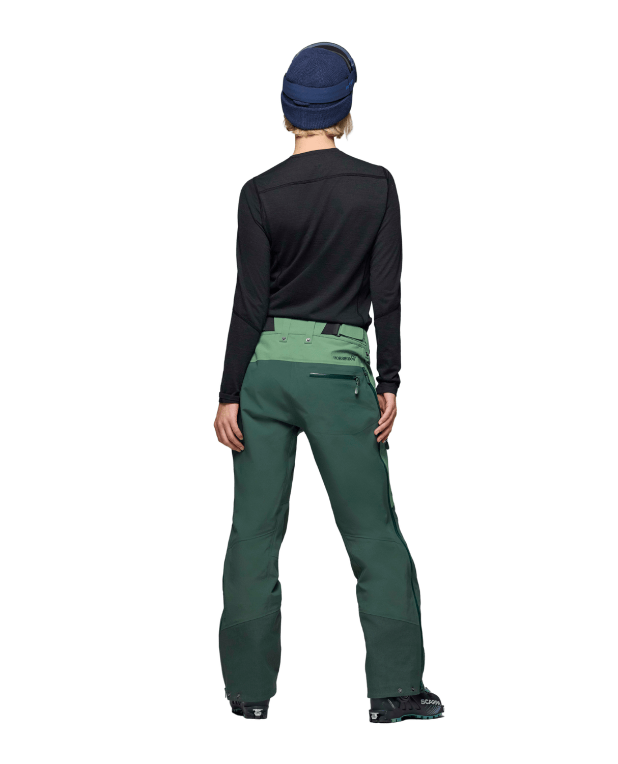 Norröna Women lofoten Gore - Tex Pro Pants - Dark Ivy - Skidbyxor - Alpingaraget