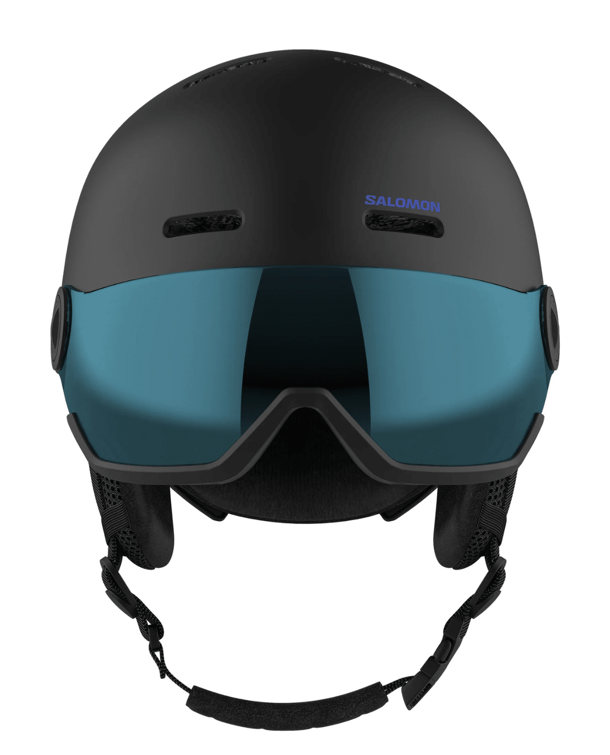 Salomon Orka Visor - Black - Juniorhjälmar - Alpingaraget