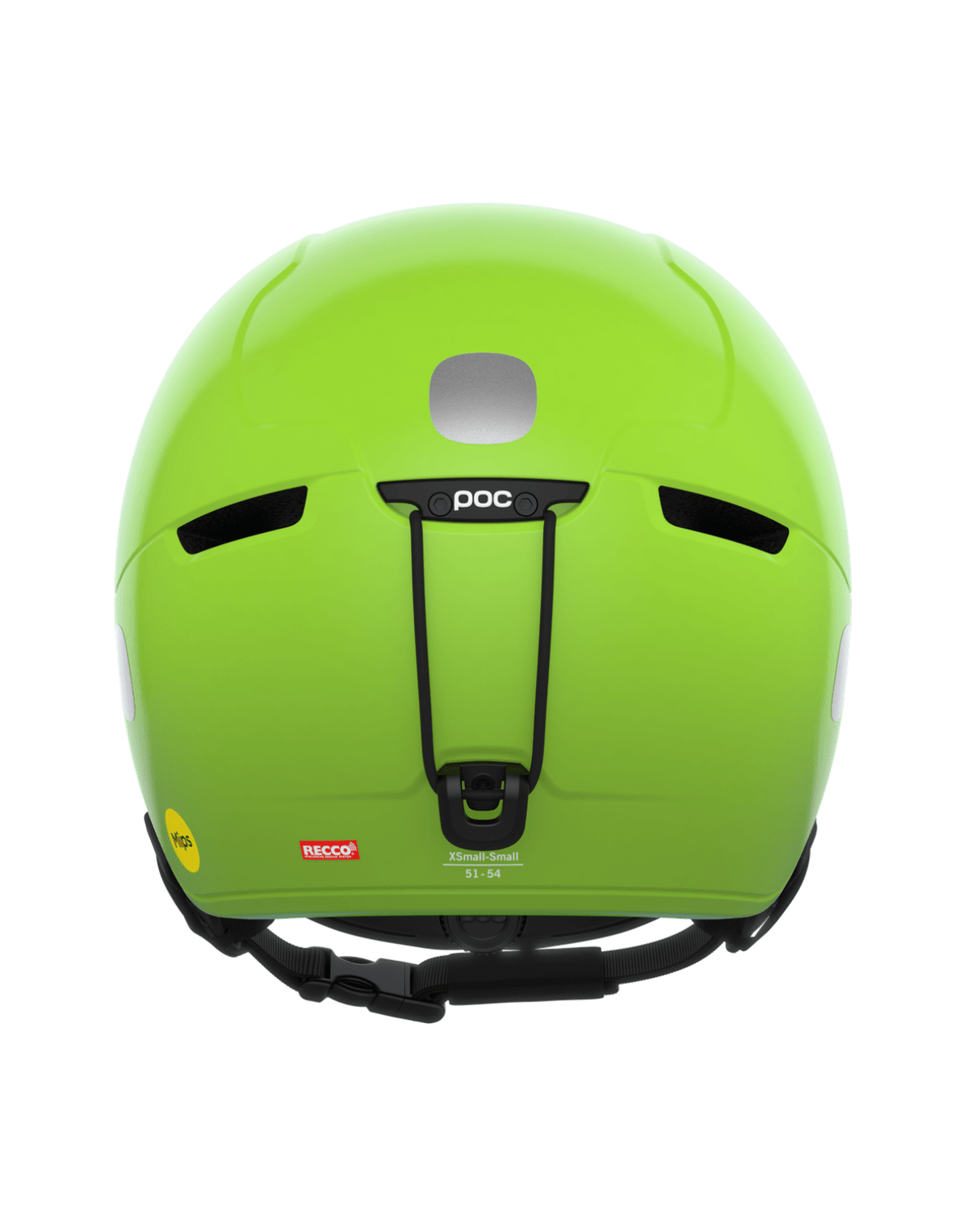 POC POCito Obex MIPS - Fluorescent Yellow/Green - Juniorhjälmar - Alpingaraget