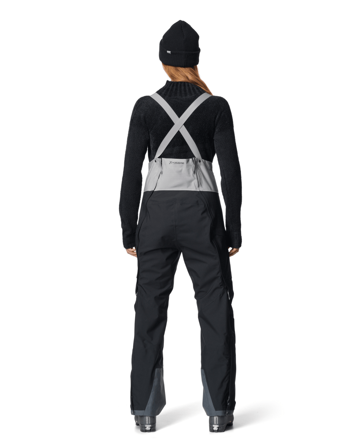 HOUDINI Womens Rollercoaster Bib Pants - True Black - Skidbyxor - Alpingaraget
