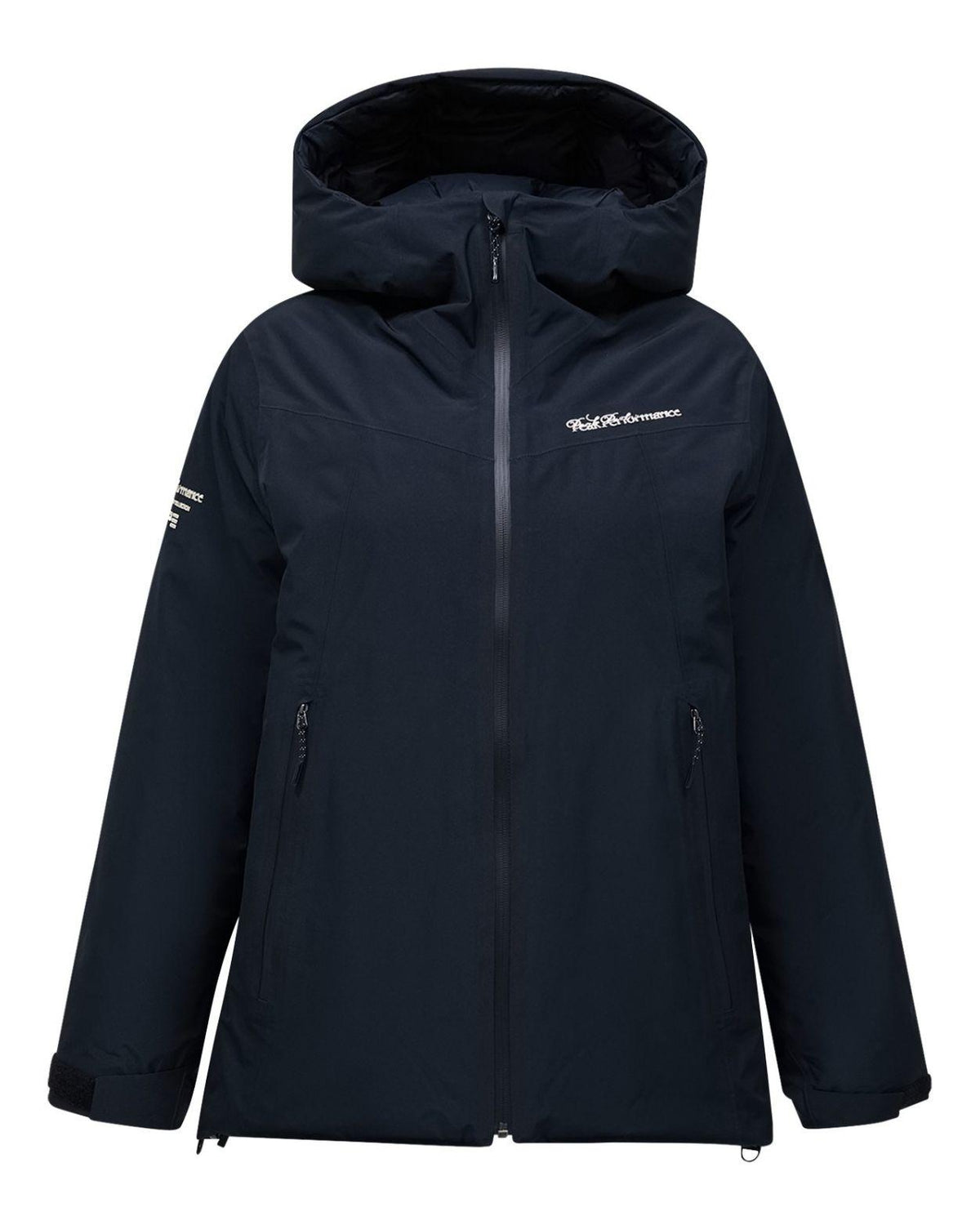 Peak Performance 40Y Frost Reversible Shell Down Jacket Women - Svart skidjacka för dam
