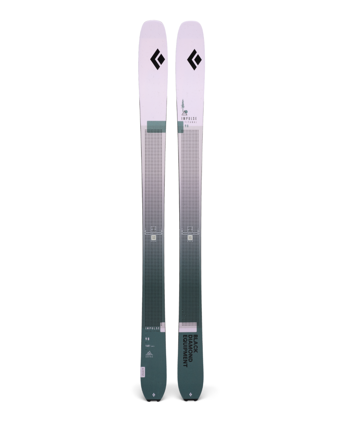 Black Diamond Impulse Ti 98 Women 26/27 - Lila damtopptursskidor - Alpingaraget