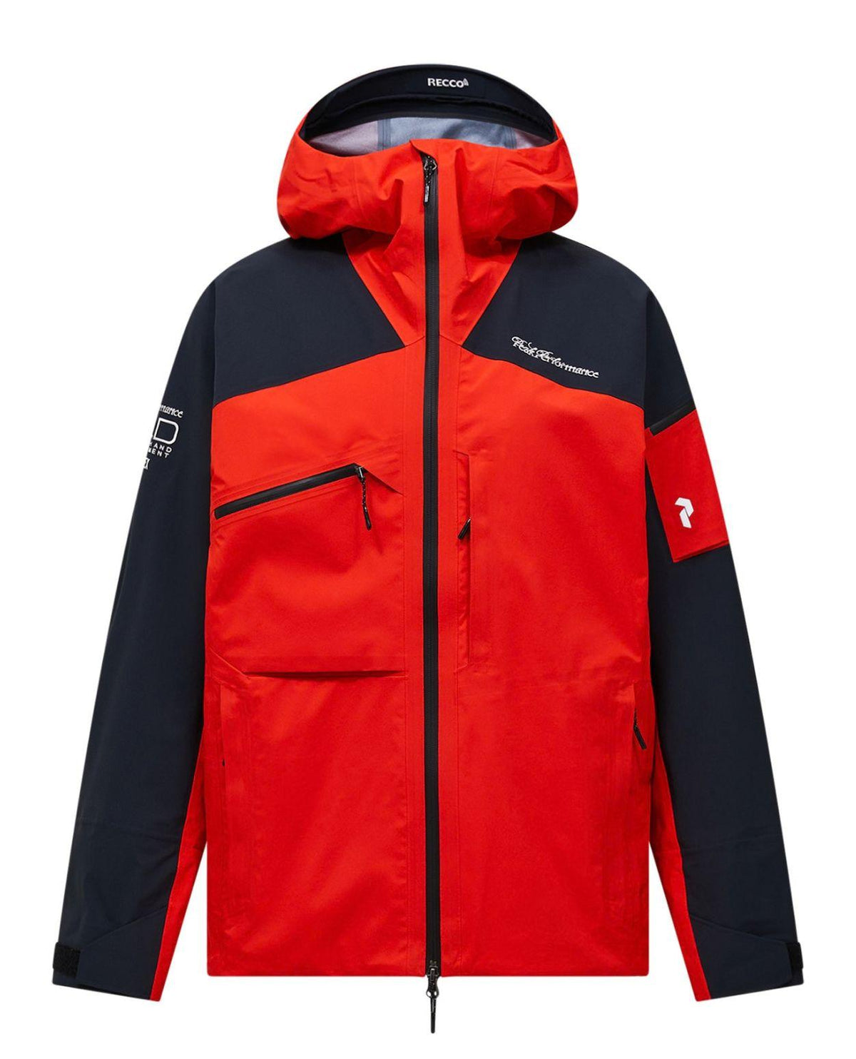 Peak Performance 40Y Alpine Gore-Tex Stretch Shell Jacket Men - Racing Red/Black