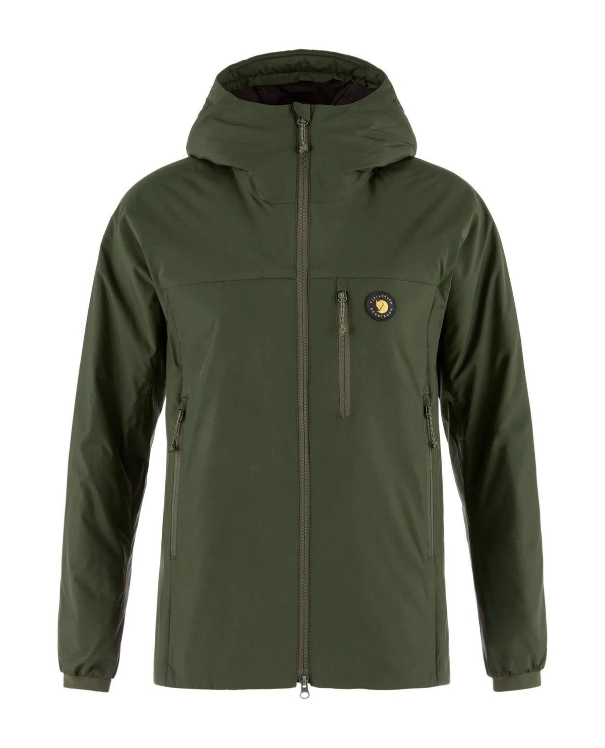Fjällräven Bergtagen 60 Insulation Jacket Women i färgen Deep Forest-Black för damer.