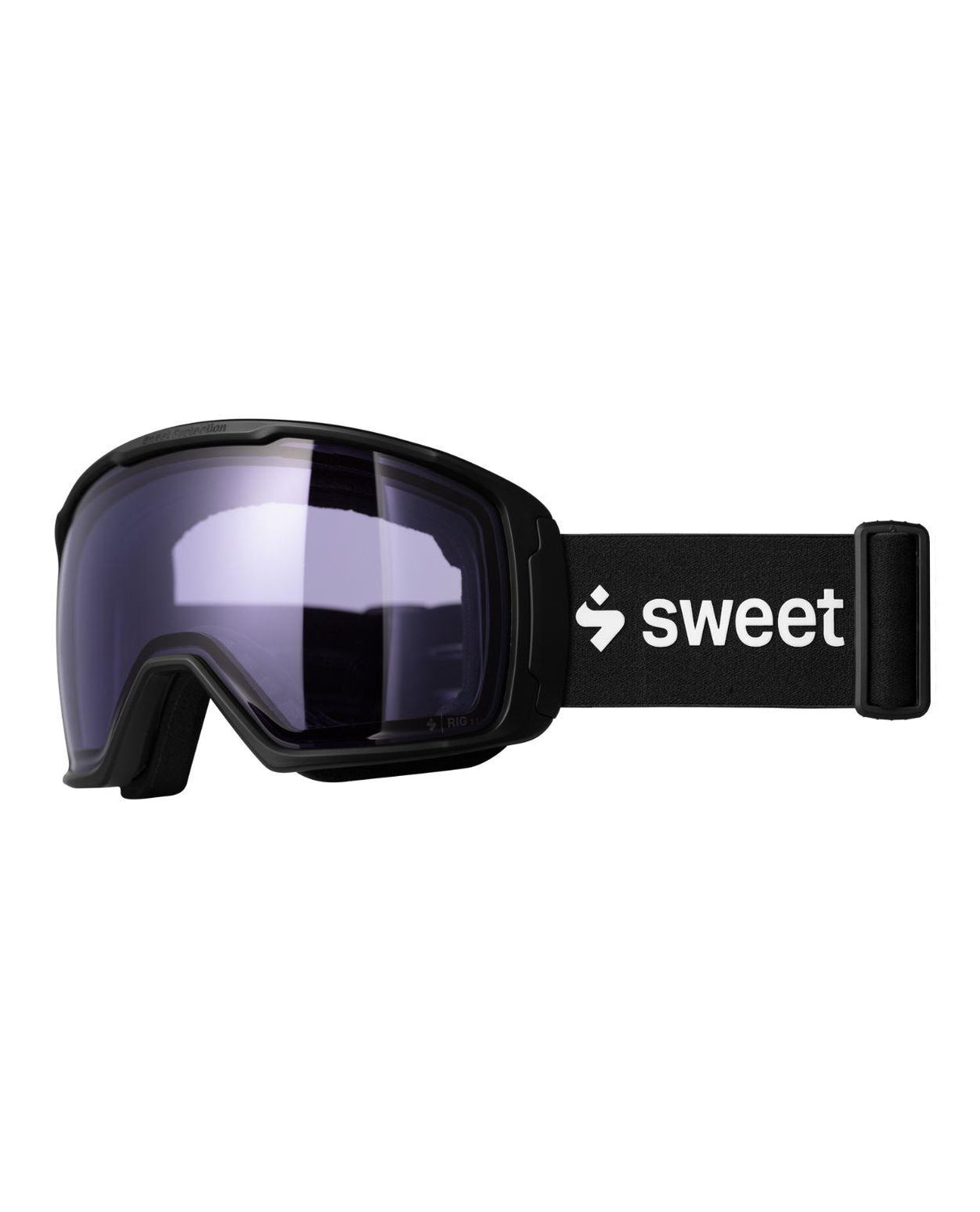 Sweet Protection Clockwork MAX RIG Reflect skidglasögon i Matte Black med kontrasthöjande RIG Quartz-lins.
