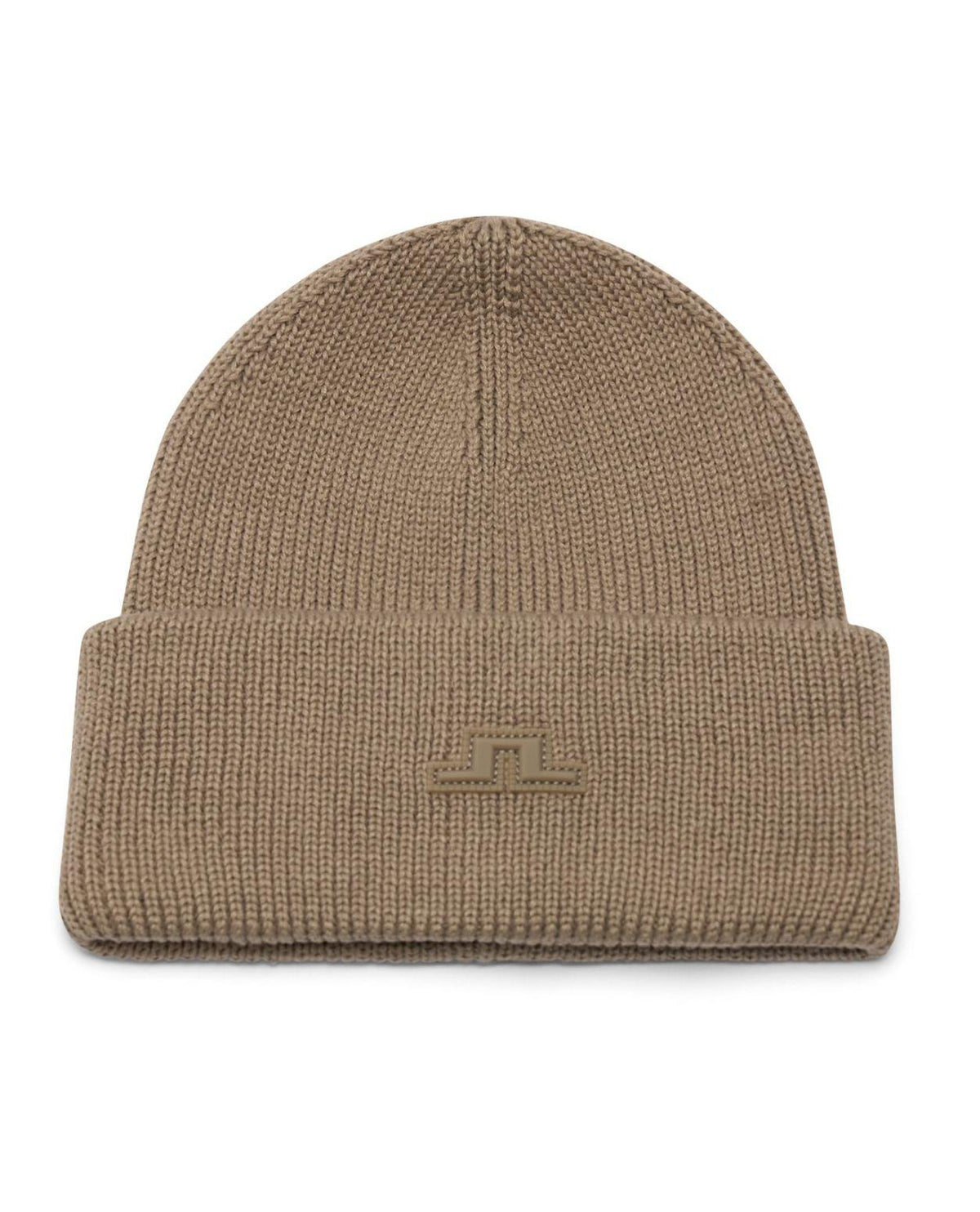 J.Lindeberg Vale Beanie - Brun stickad mössa för sköna dagar på fjället.