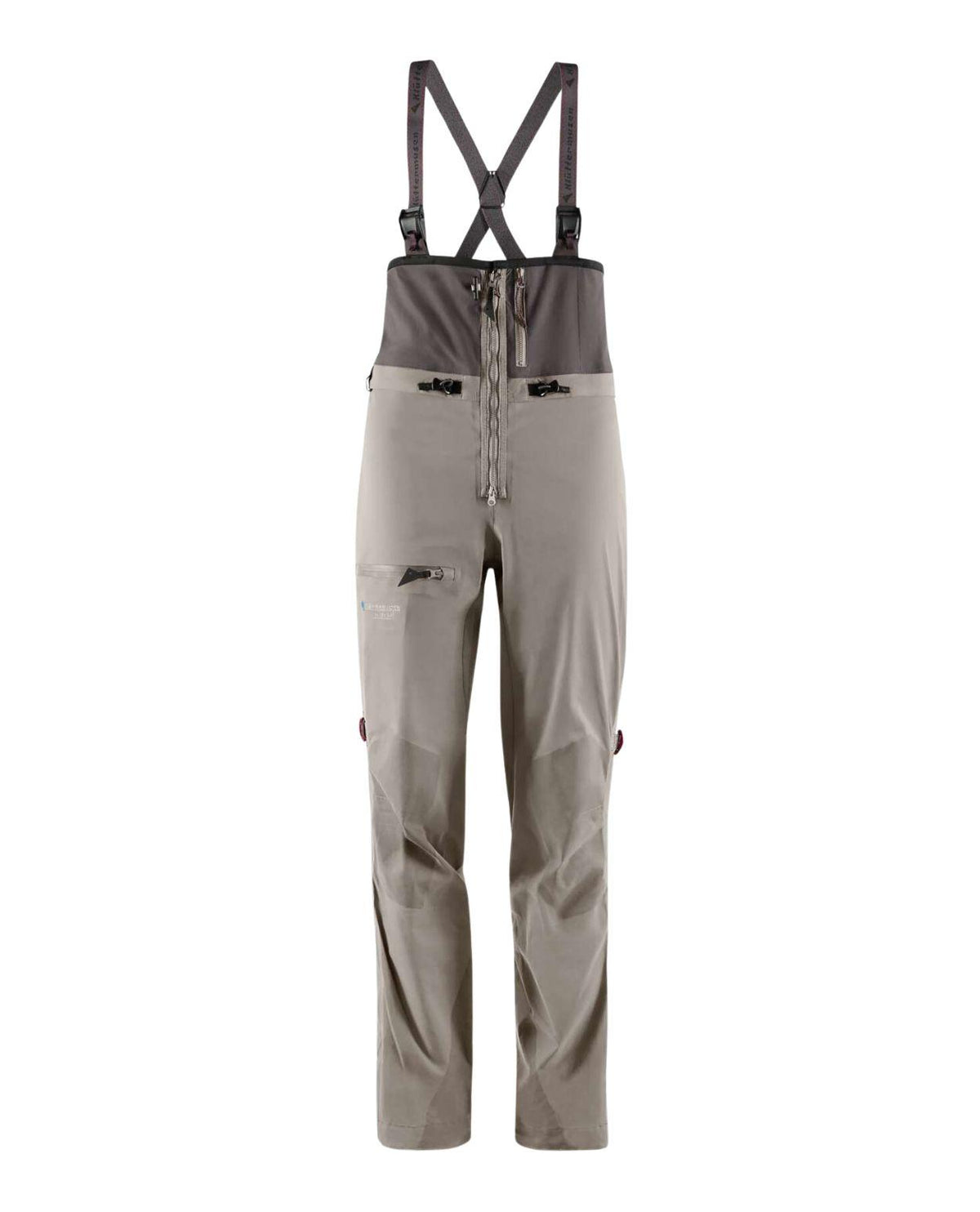 Klättermusen Skade 2.0 Salopette Women - Ridge Grey skidbyxor för dam
