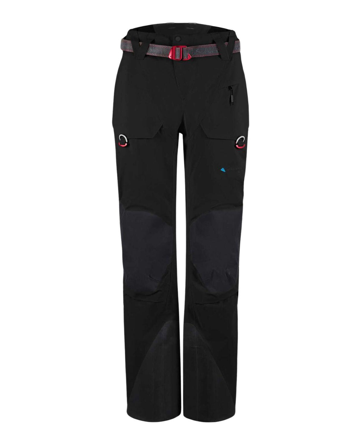 Klättermusen Meile Pants Women - Svart skidbyxa för dam med bälte.