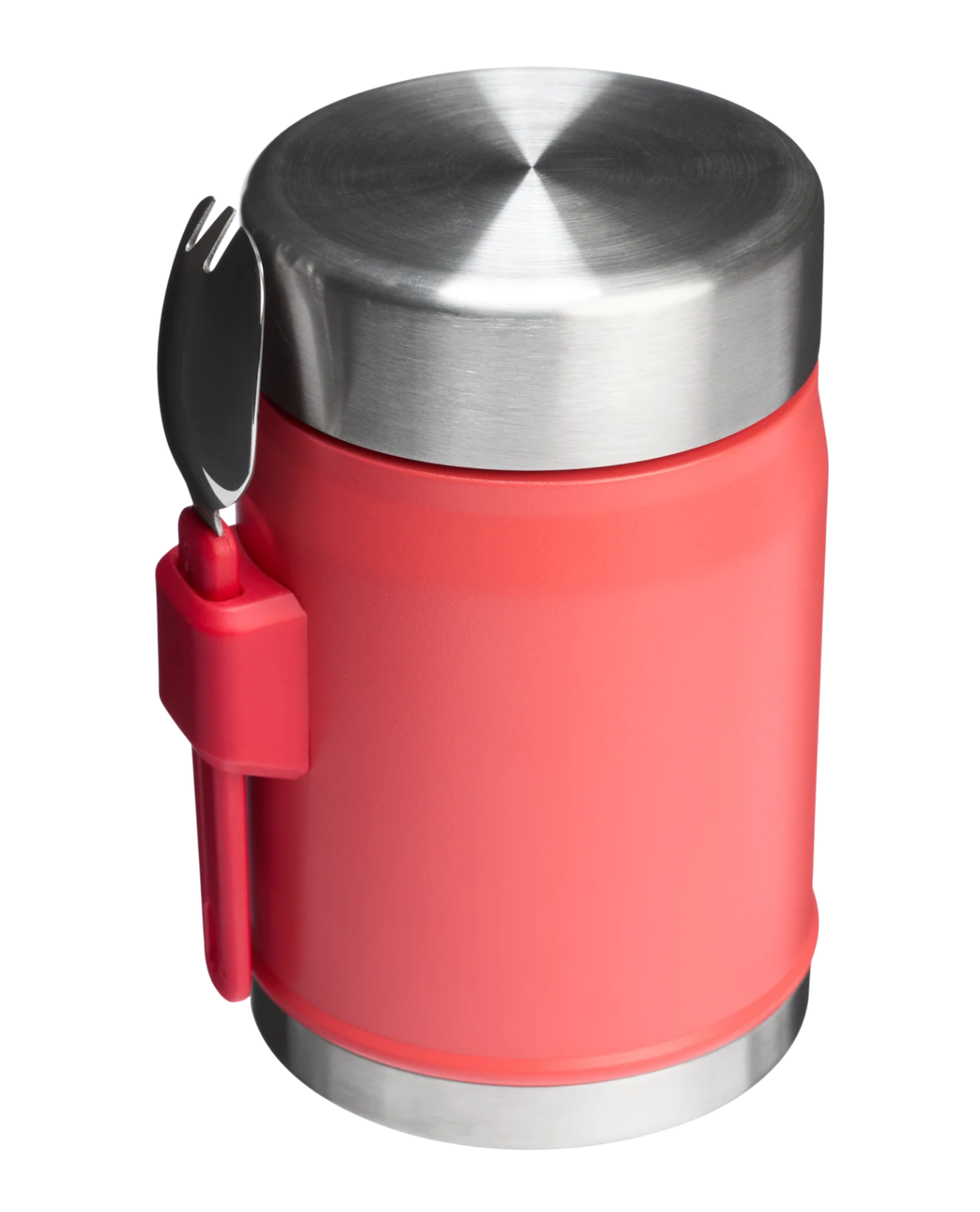 Stanley The Legendary Food Jar + Spork 0.4 L - Hot Coral - Alpingaraget