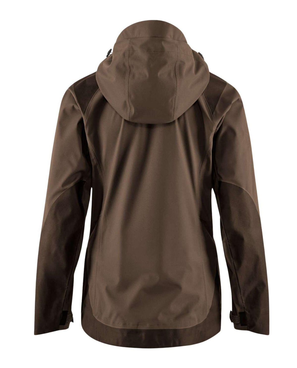 Klättermusen Brage 2.0 Jacket Women - Slate Brown skidjacka dam bakifrån